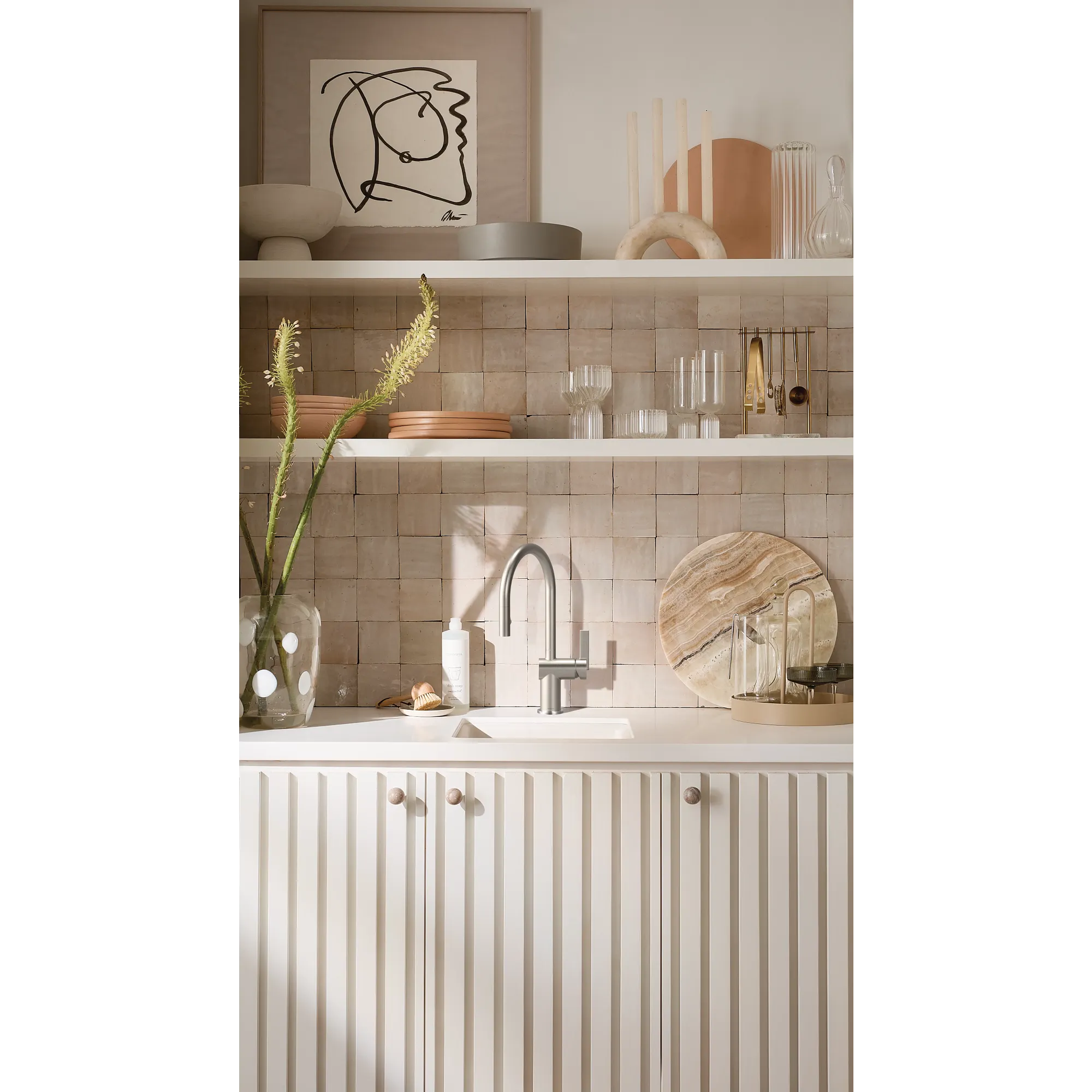 Cia One-Handle High Arc Pulldown Kitchen Faucet - Image 38