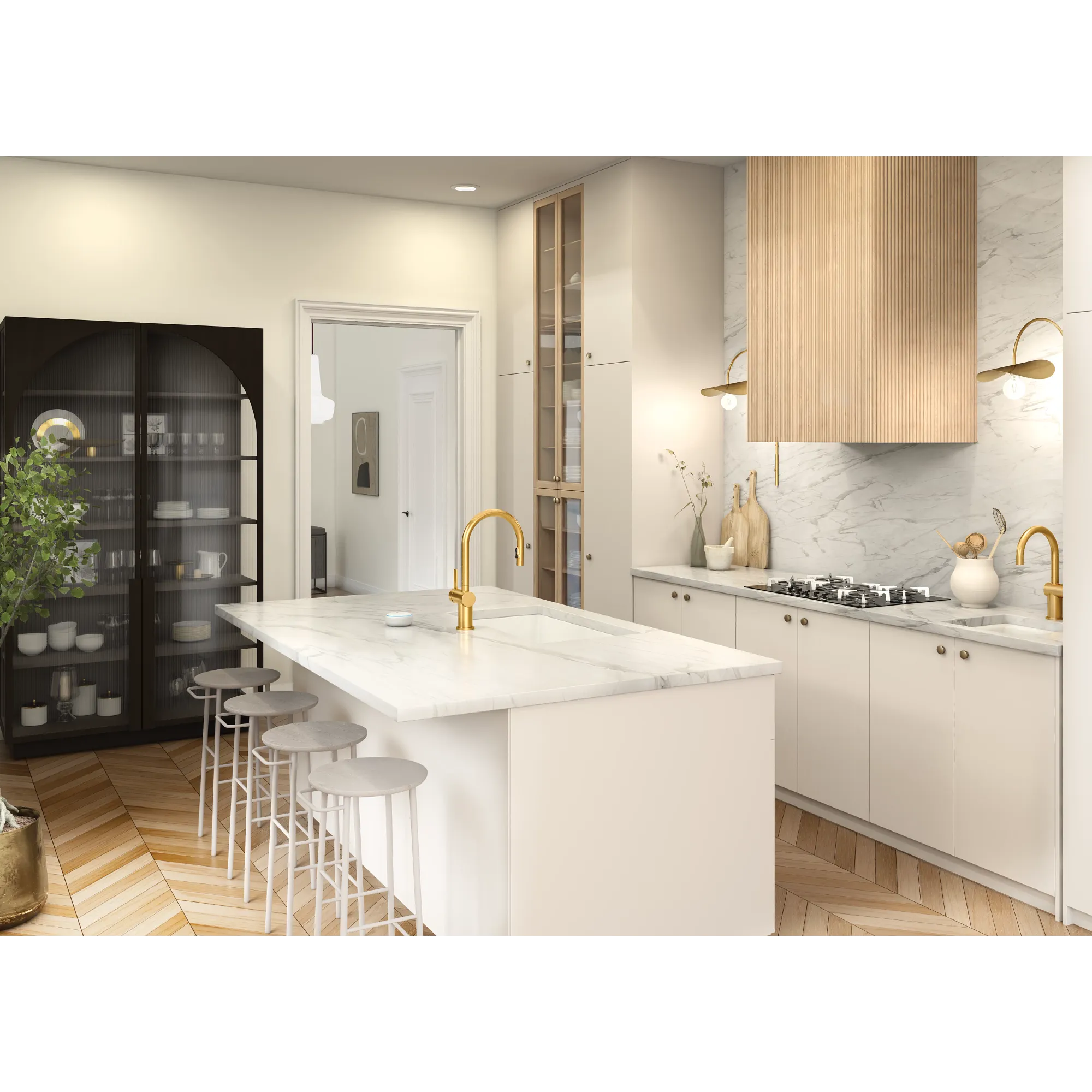 Cia MotionSense Wave One-Handle Pulldown Touchless Kitchen Faucet - Image 44