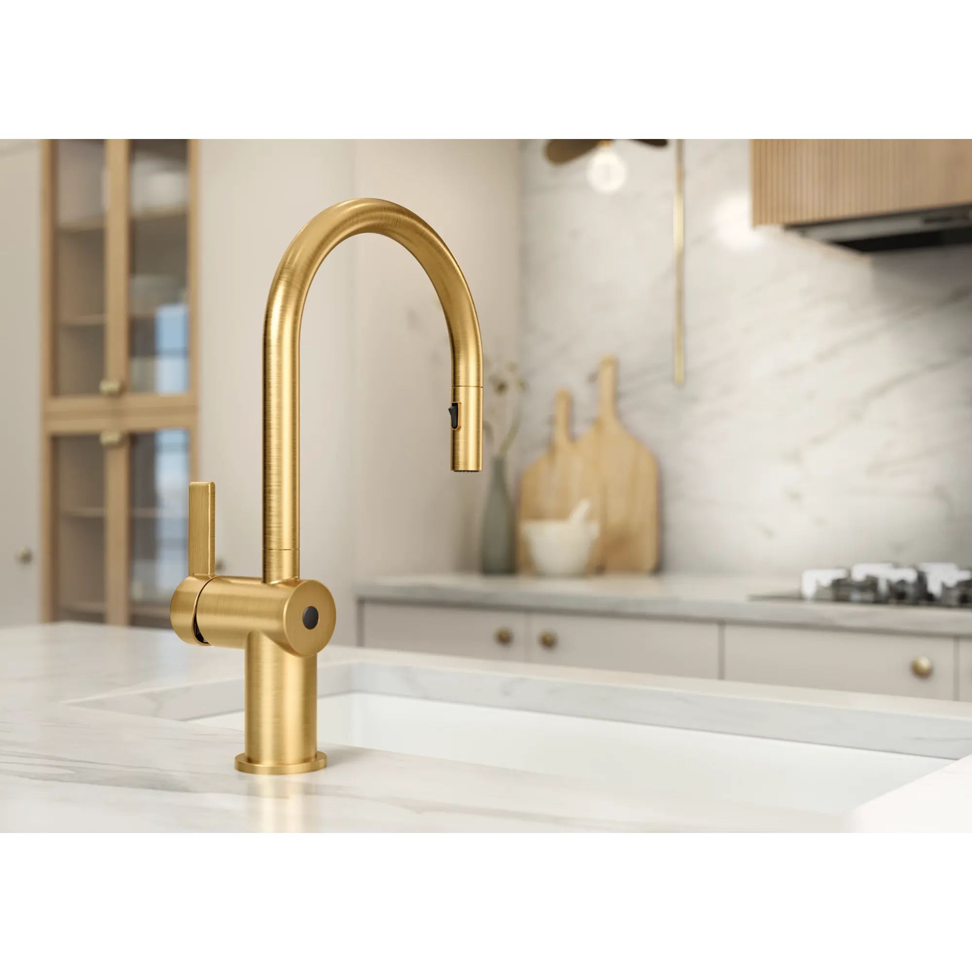 Cia MotionSense Wave One-Handle Pulldown Touchless Kitchen Faucet - Image 45