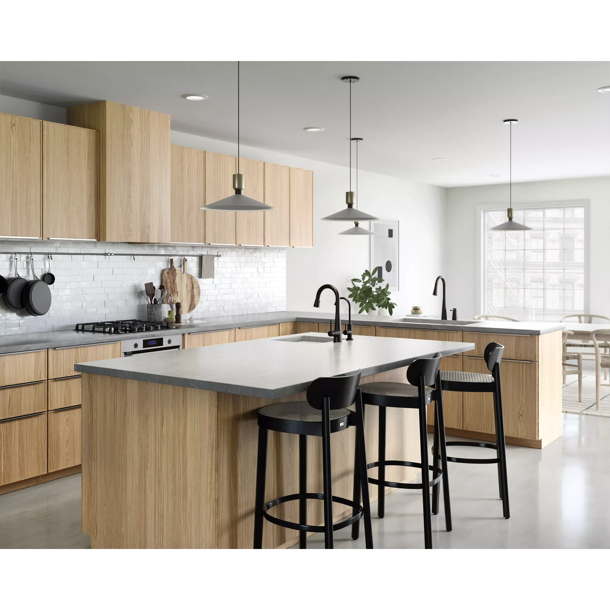 Sleek One-Handle Pulldown Bar Faucet - Image 8