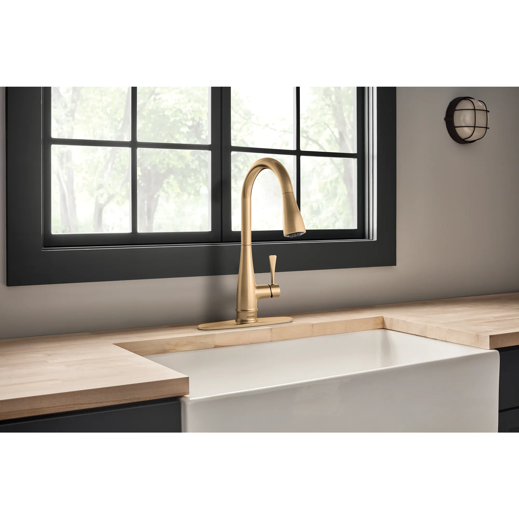 Riverwood Chrome one-handle kitchen faucet - Image 19