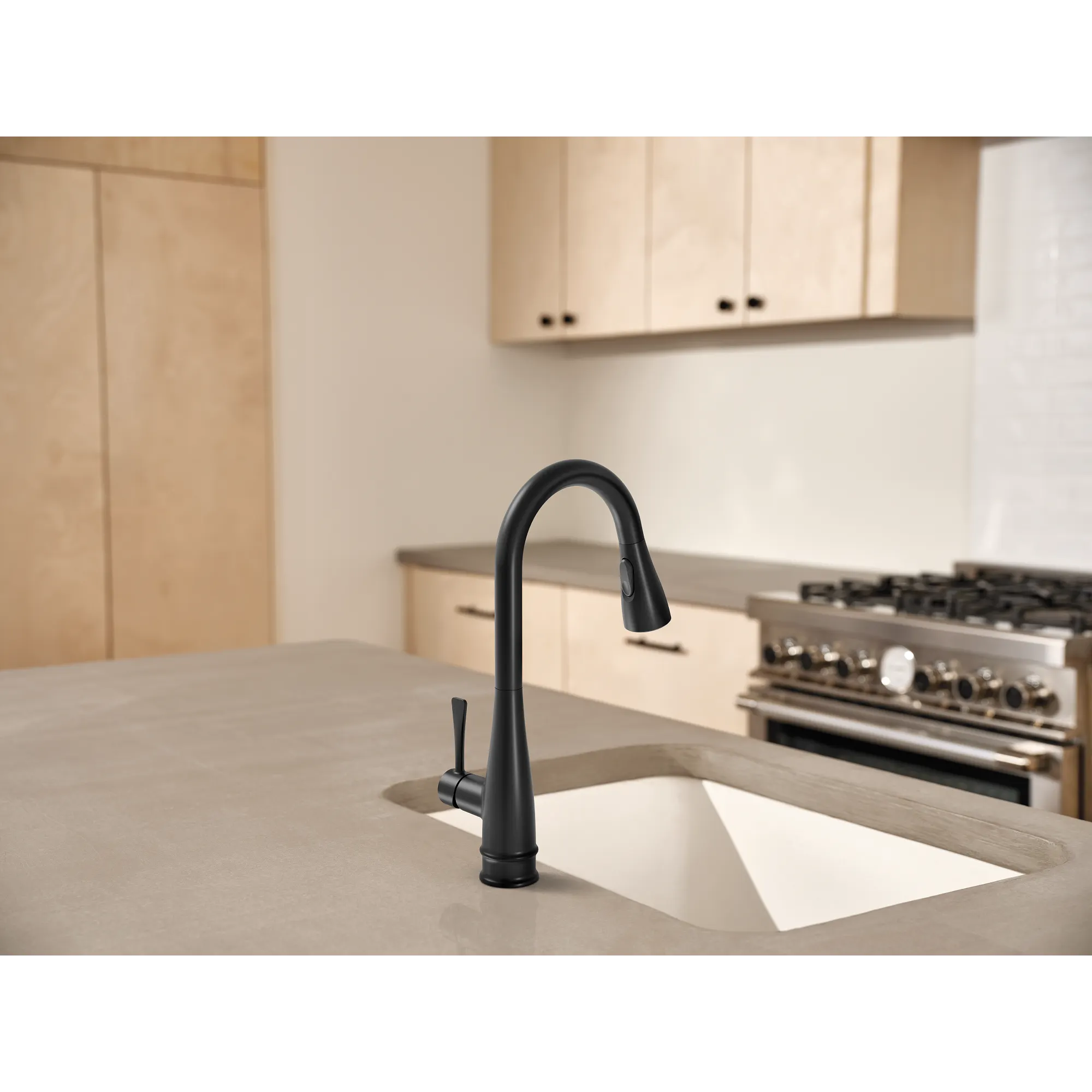 Riverwood Chrome one-handle kitchen faucet - Image 7