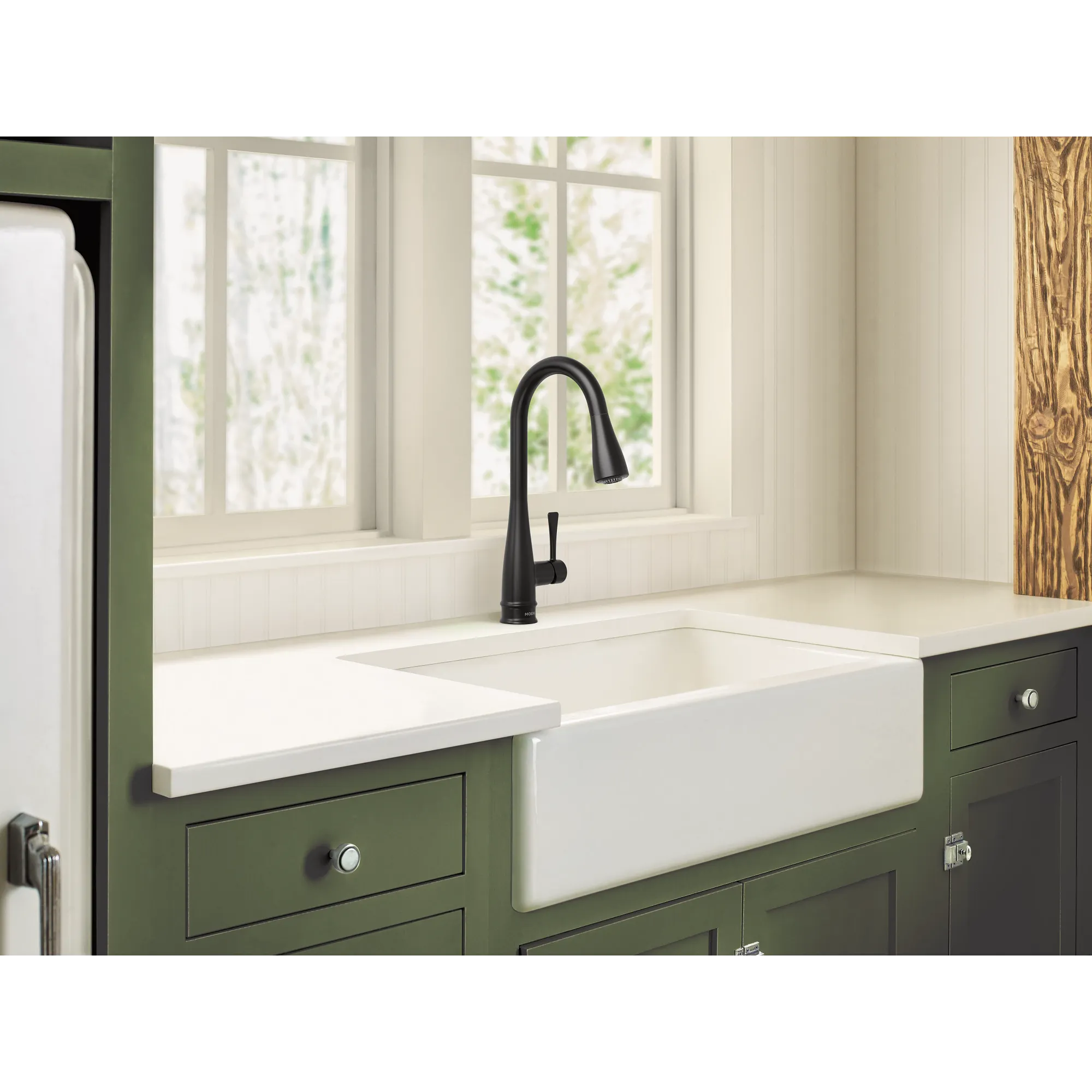 Riverwood Chrome one-handle kitchen faucet - Image 9