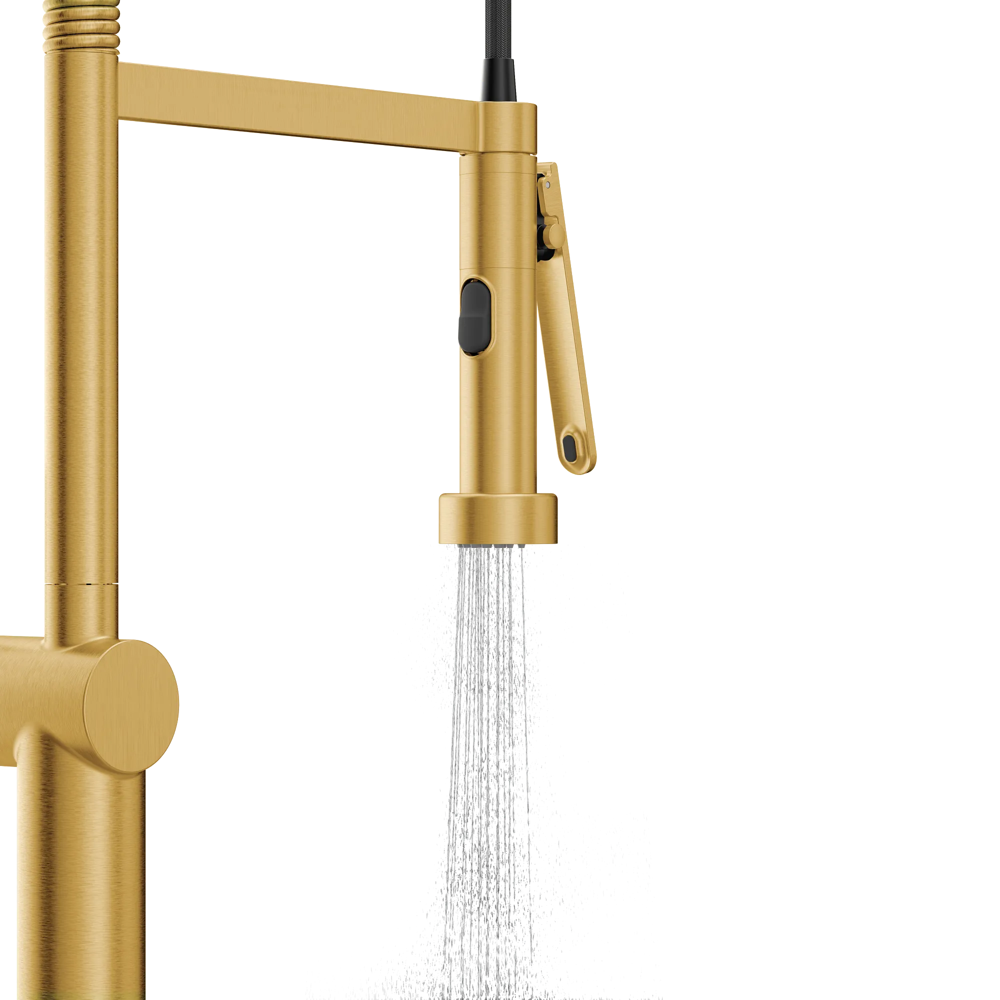 Cia One-Handle Pre-Rinse Spring Pulldown Kitchen Faucet - Image 42