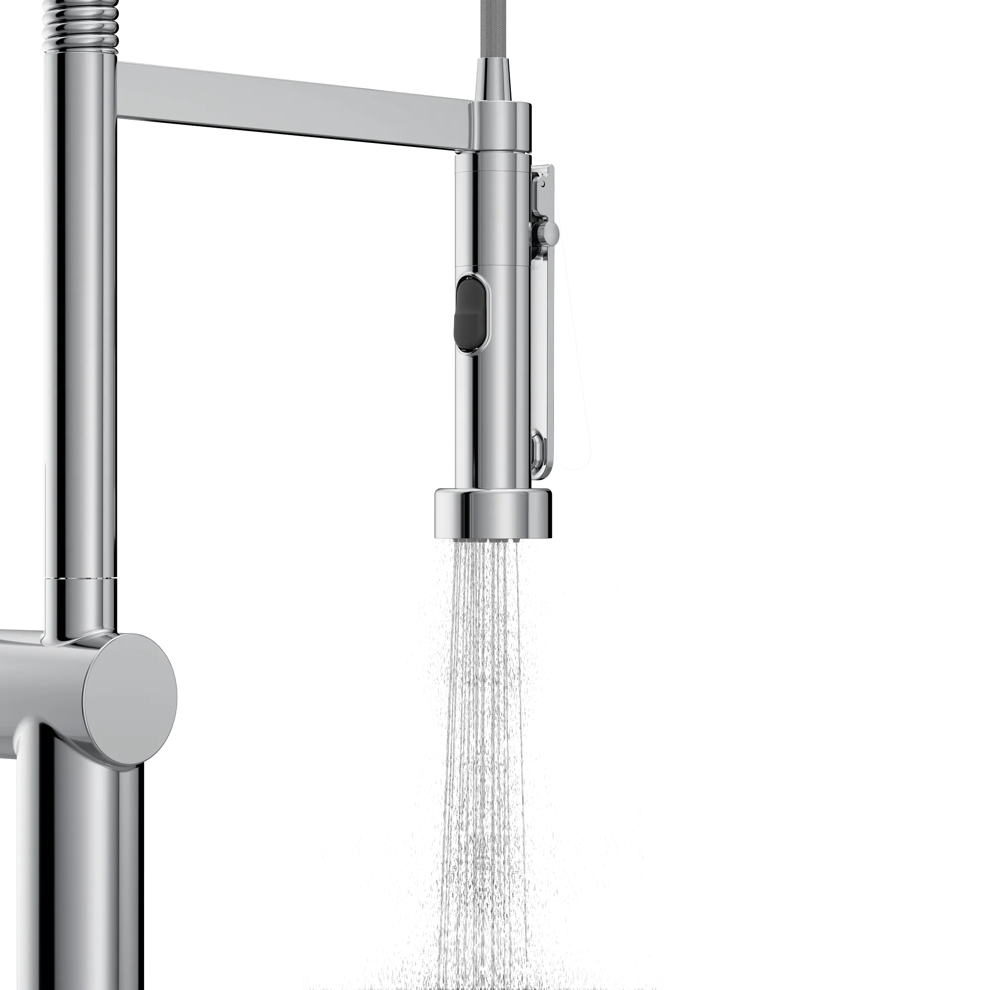 Cia One-Handle Pre-Rinse Spring Pulldown Kitchen Faucet - Image 6