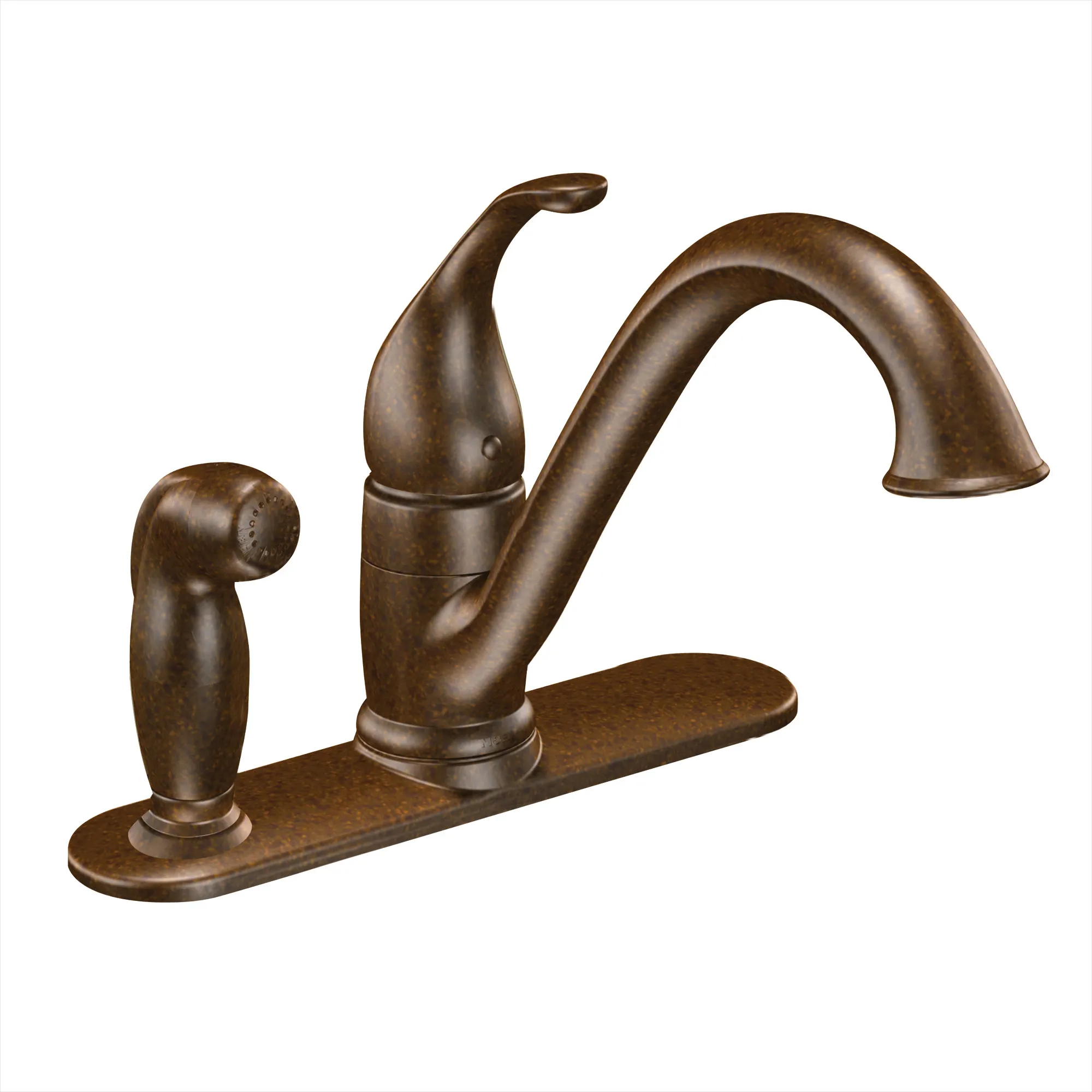 Camerist Chrome One-Handle Low Arc Kitchen Faucet - Image 3