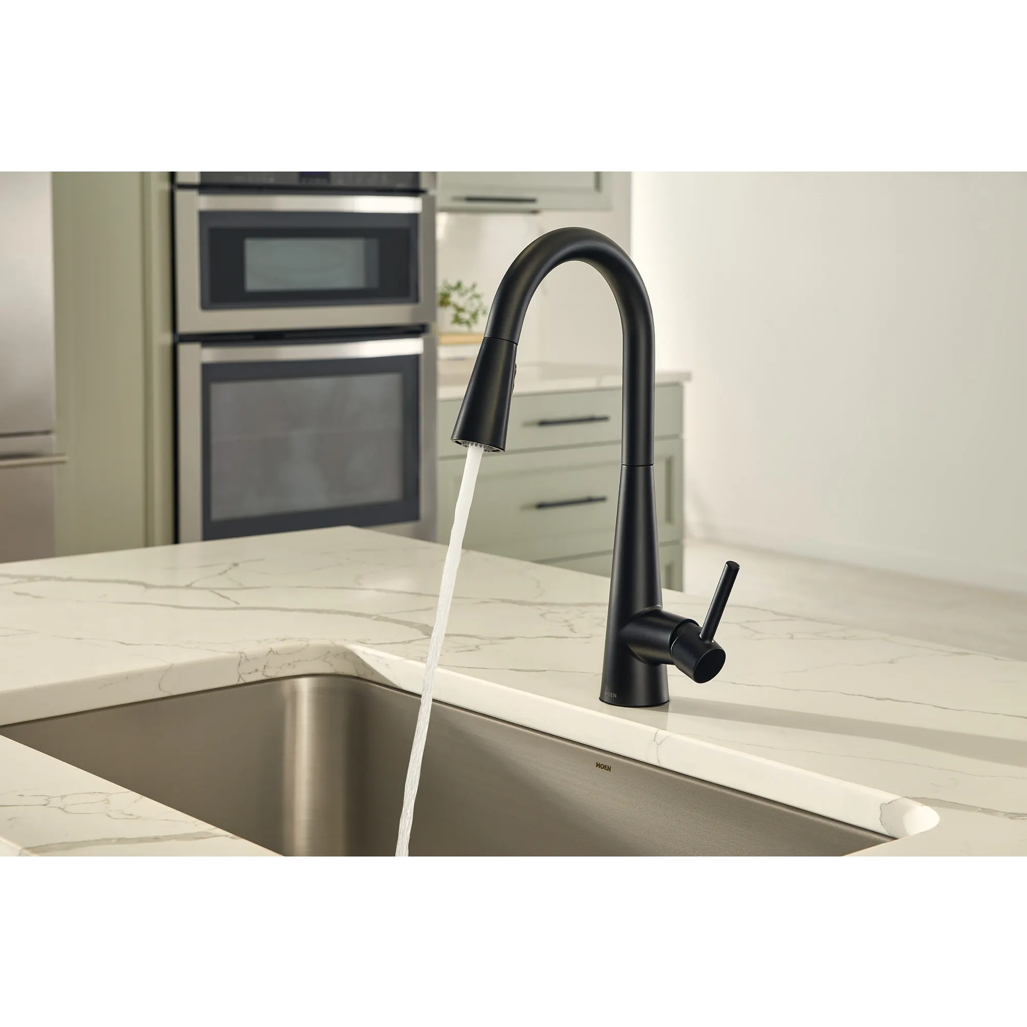 Sleek One-Handle High Arc Pulldown Kitchen Faucet - Image 13