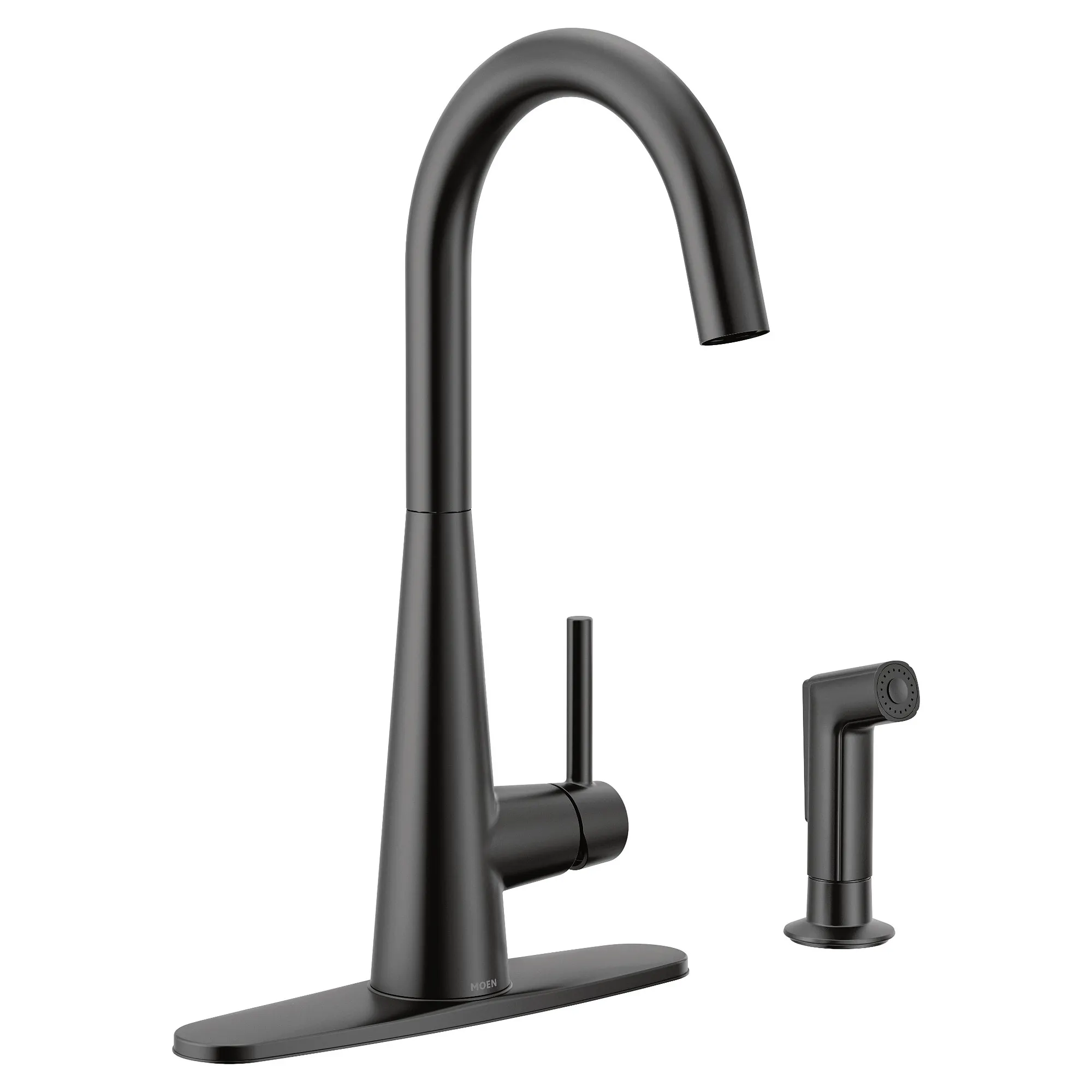 Sleek Chrome One-Handle Kitchen Faucet - Image 8