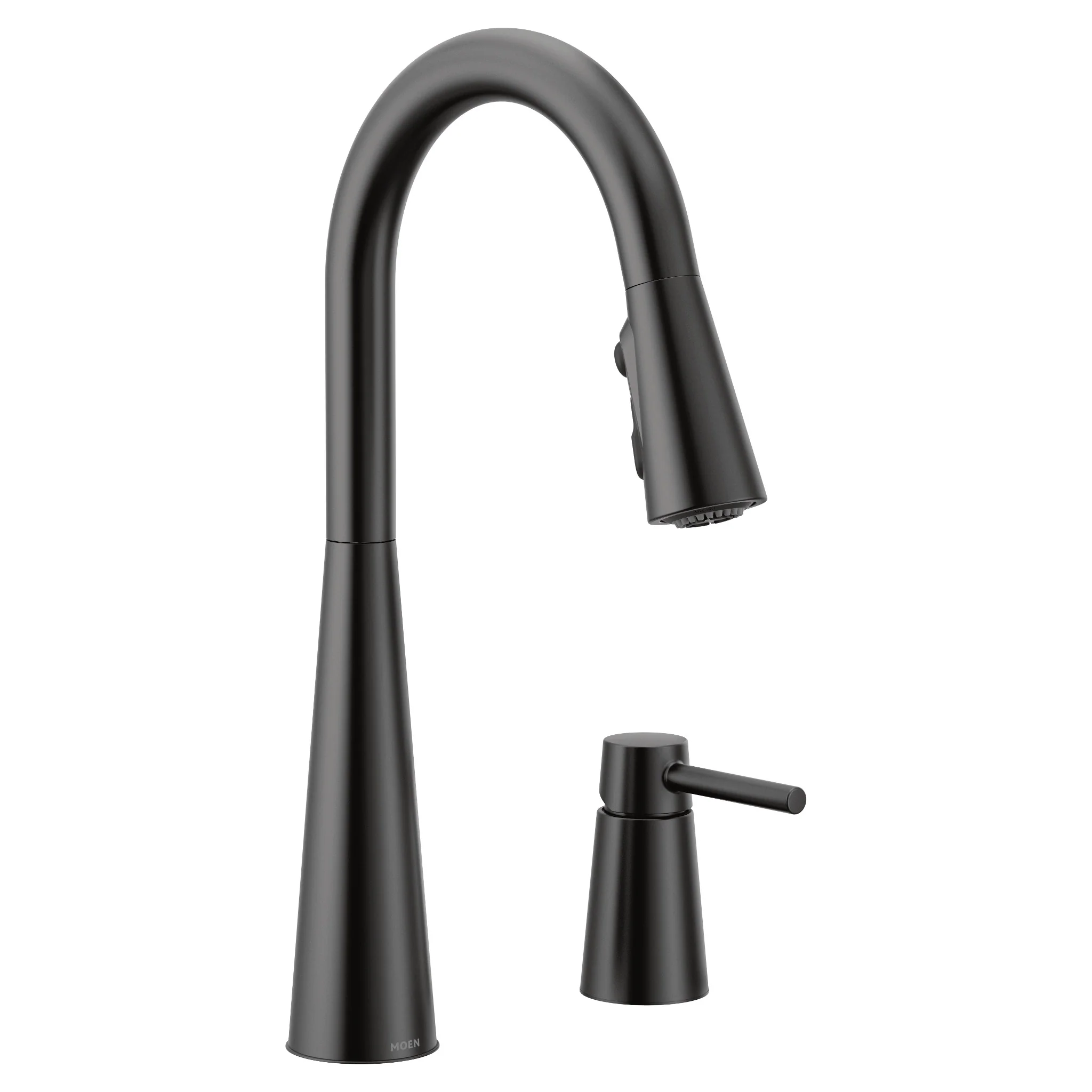 Sleek One-Handle Pulldown Kitchen Faucet - Image 6