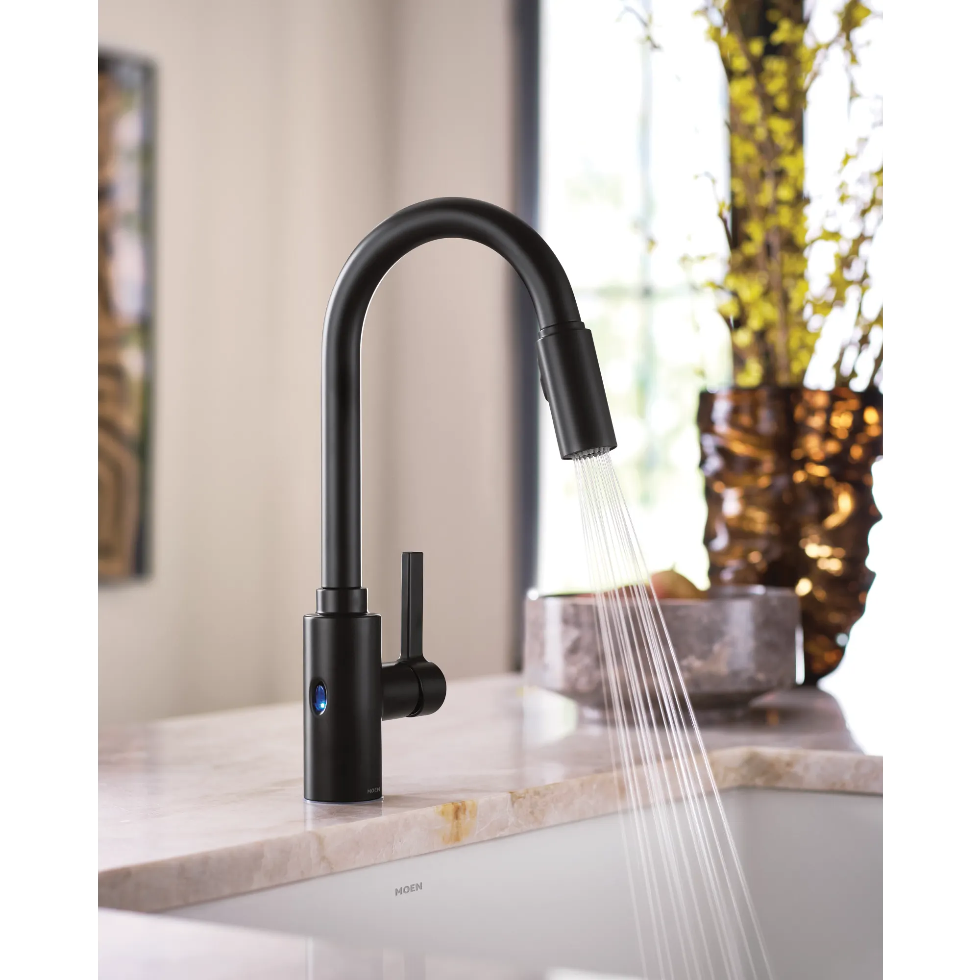 Genta LX MotionSense Wave One-Handle Pulldown Touchless Kitchen Faucet - Image 25