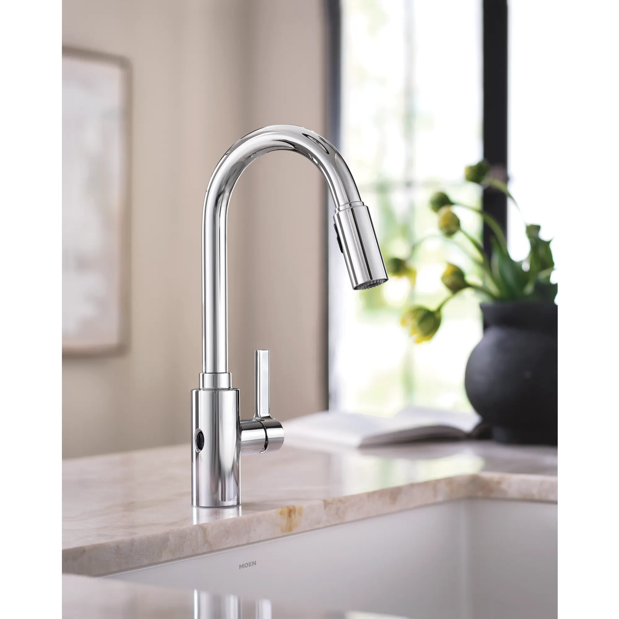 Genta LX MotionSense Wave One-Handle Pulldown Touchless Kitchen Faucet - Image 7
