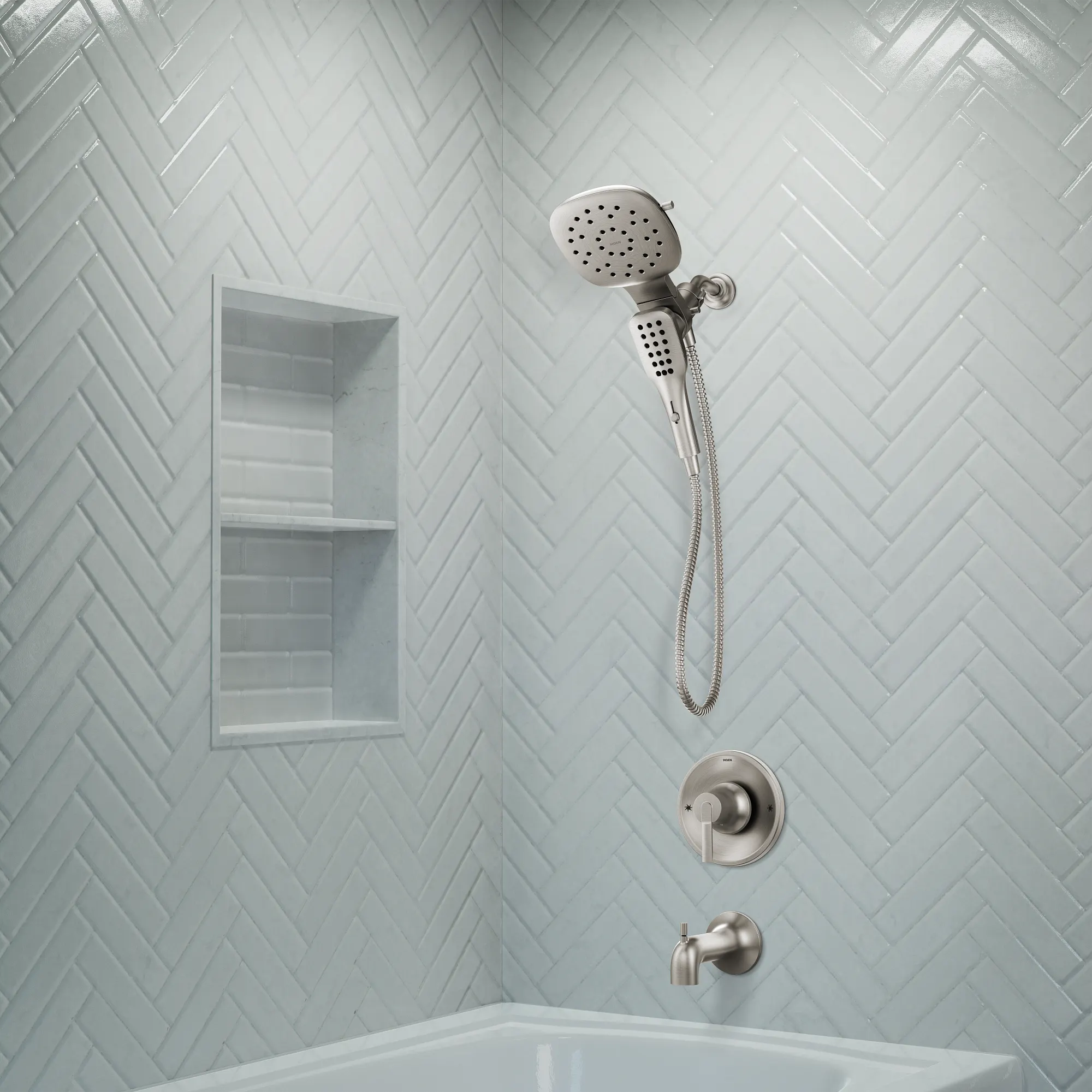 Zyla Chrome Posi-Temp(R) tub/shower - Image 33