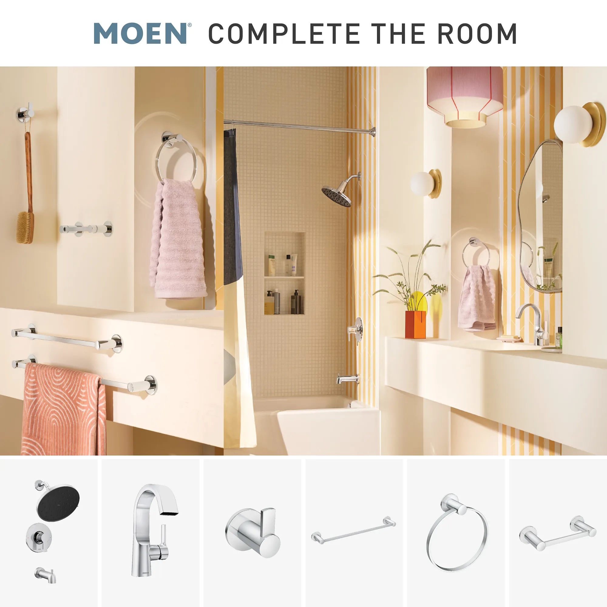 Avri Chrome Posi-Temp(R) tub/shower - Image 8