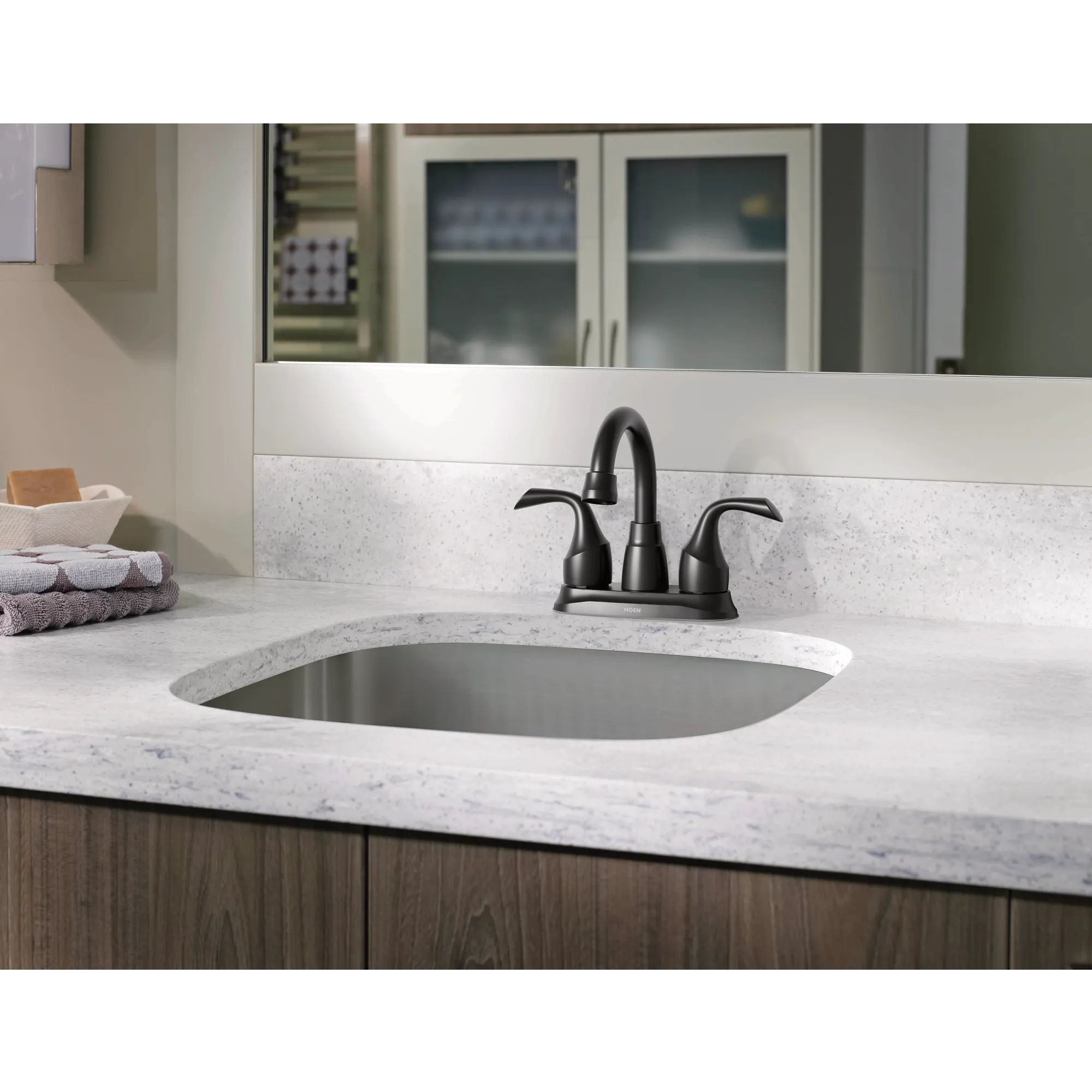 Idora Two-handle Centerset Bathroom Sink Faucet - Image 11