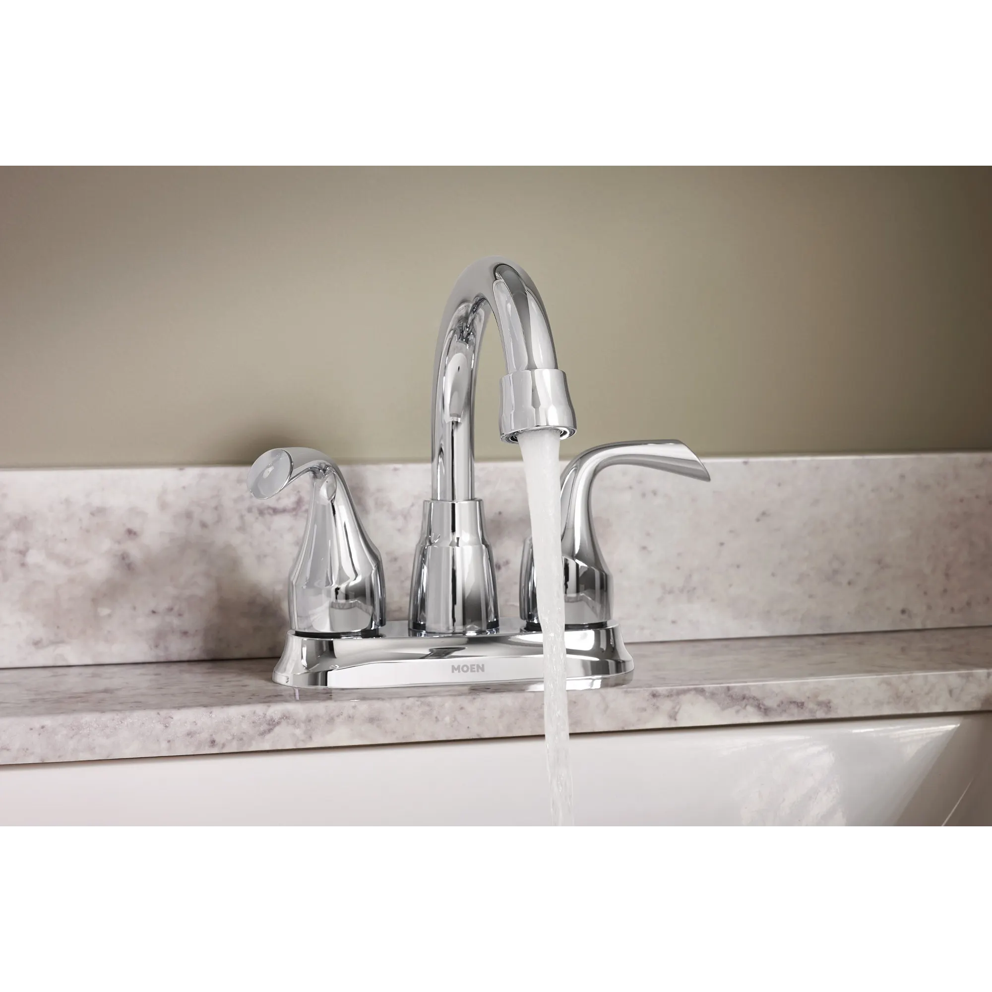 Idora Two-handle Centerset Bathroom Sink Faucet - Image 4