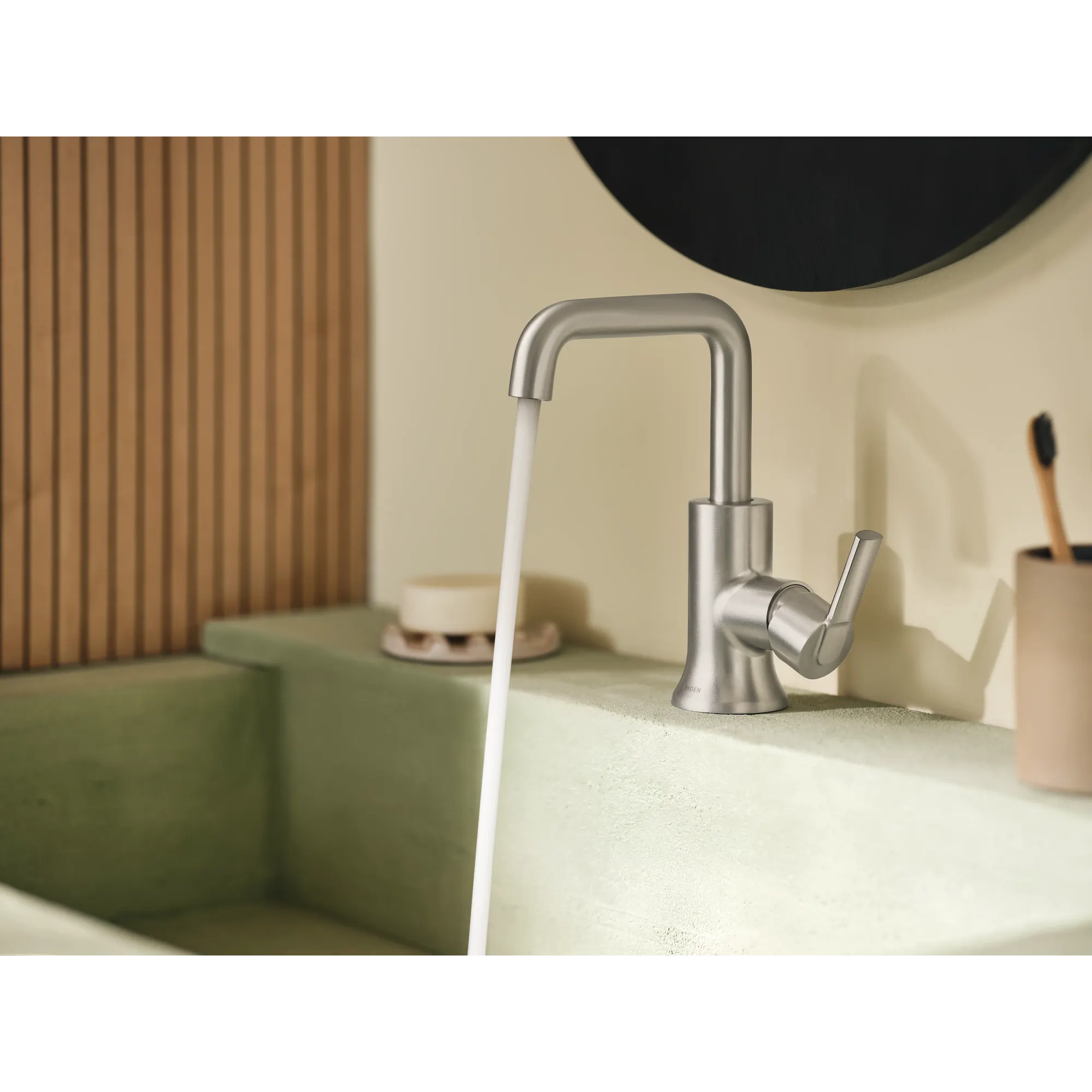 Zyla Chrome one-handle high arc bathroom faucet - Image 23