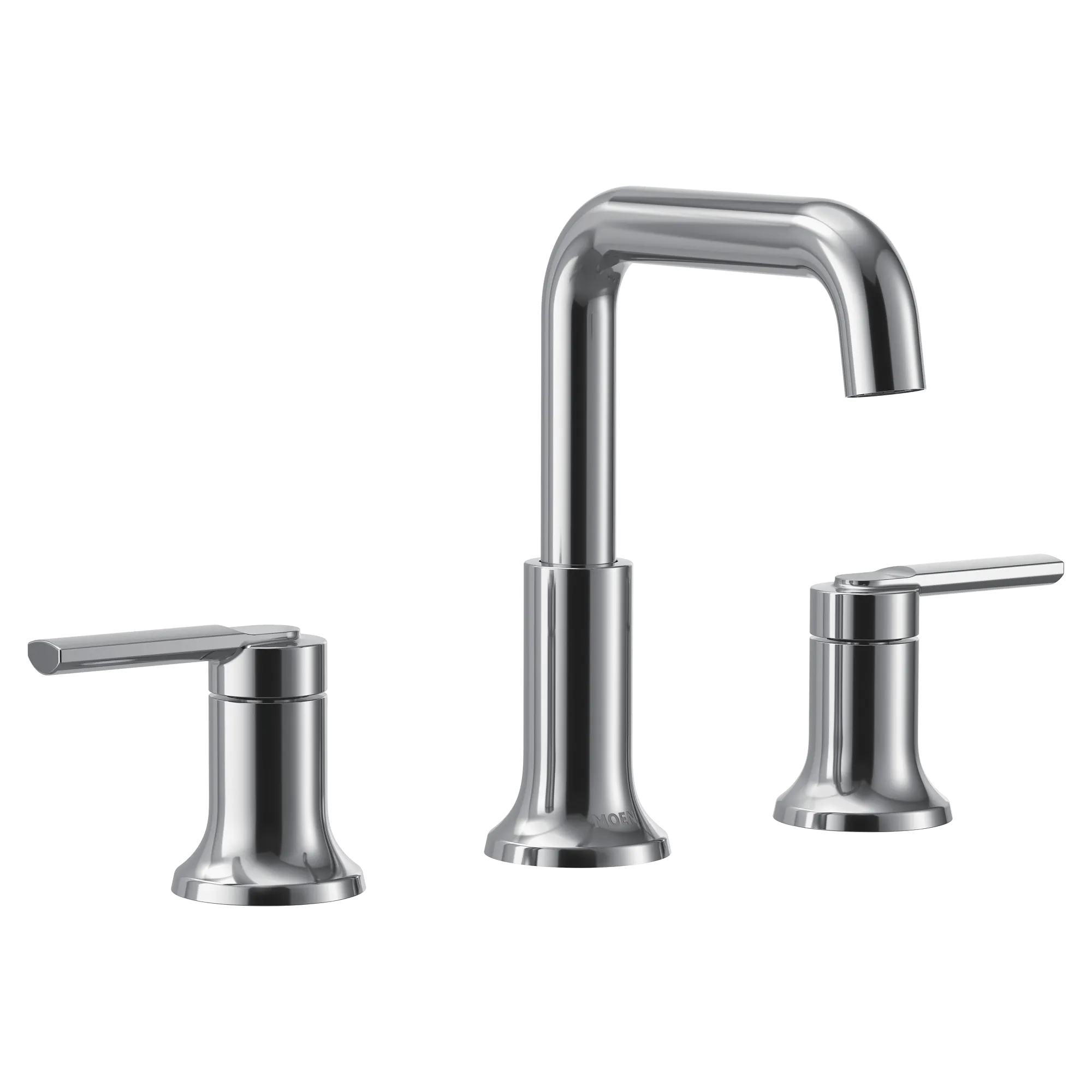 Zyla Chrome two-handle high arc bathroom faucet - Image 2