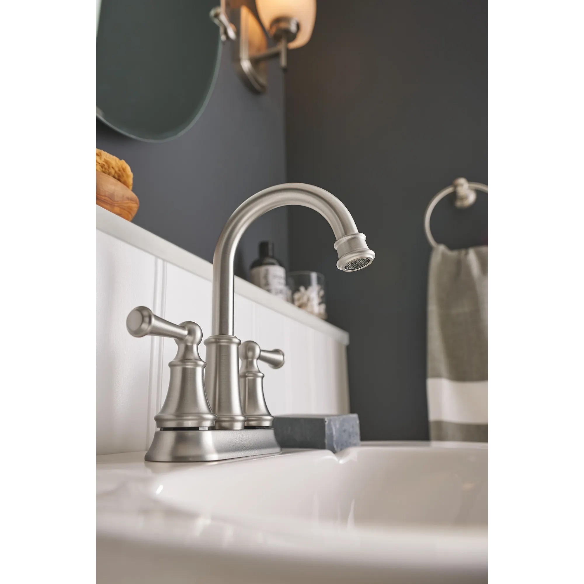 Brecklyn Two-handle Centerset Bathroom Sink Faucet - Image 6