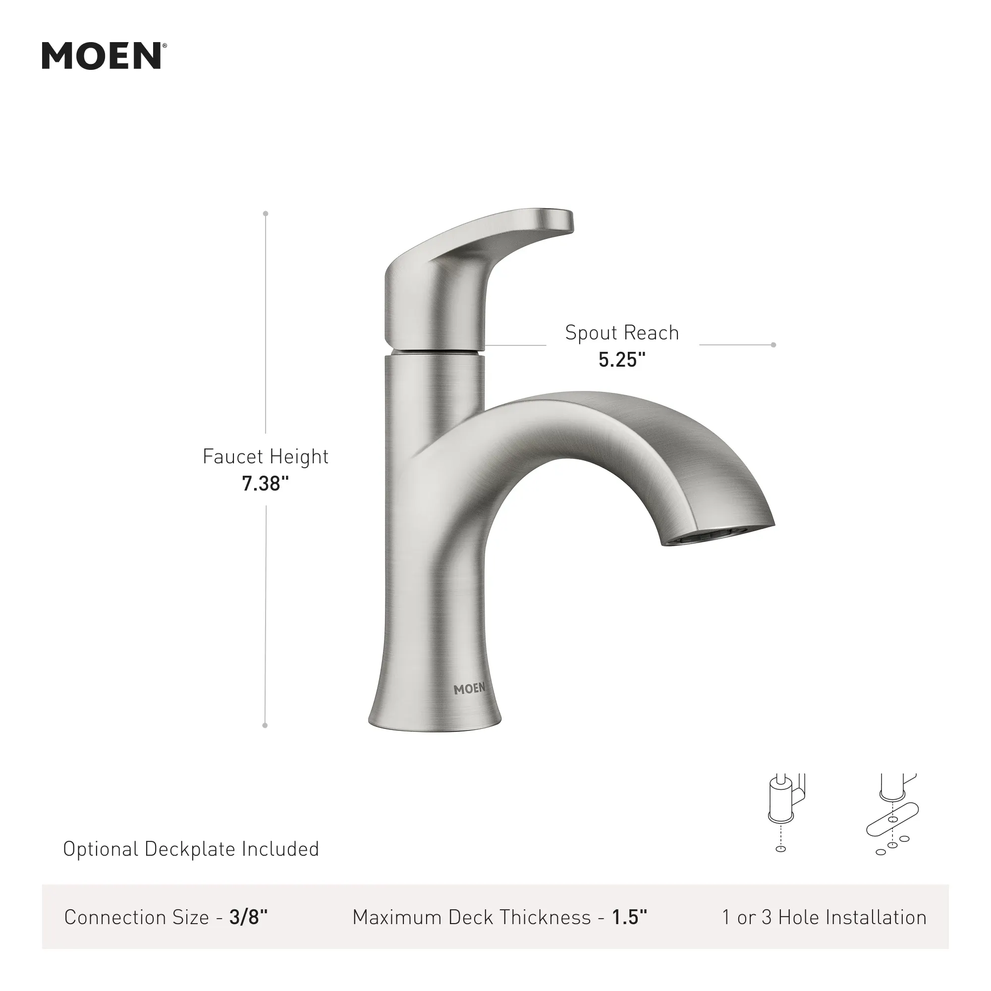Karis One-handle Bathroom Sink Faucet - Image 14