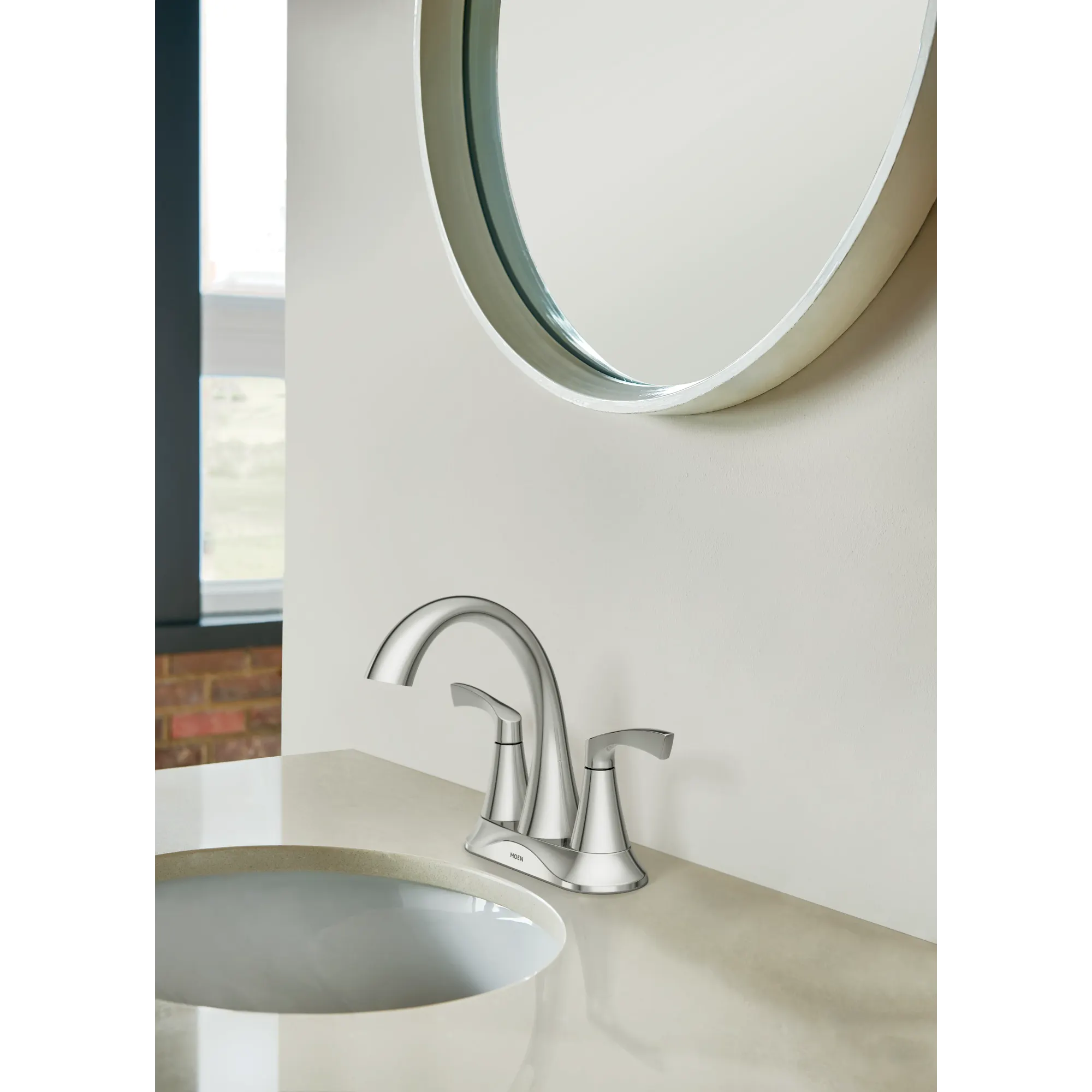 Korek Two-handle Centerset Bathroom Sink Faucet - Image 3