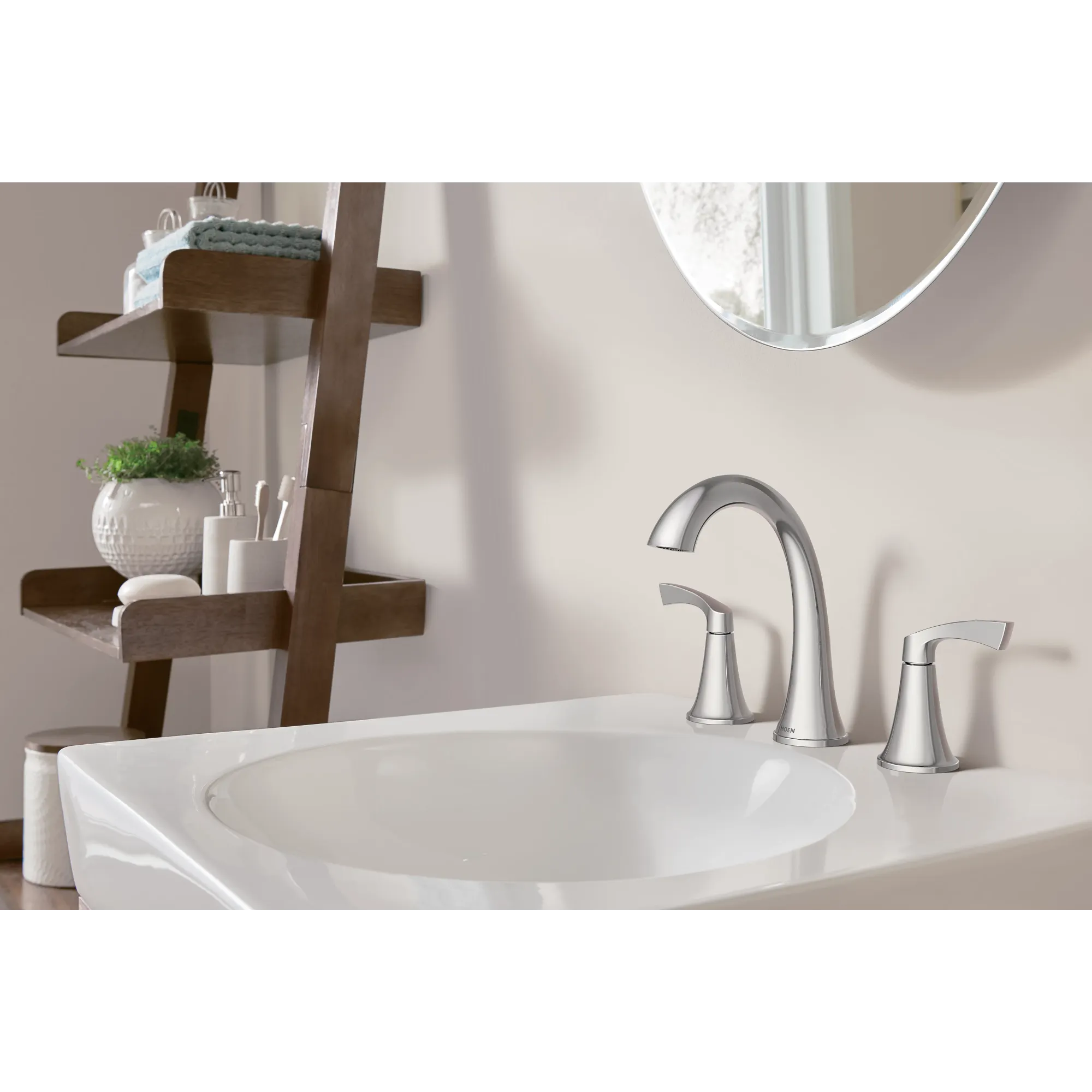 Korek Two-Handle Widespread Bathroom Sink Faucet - Image 3