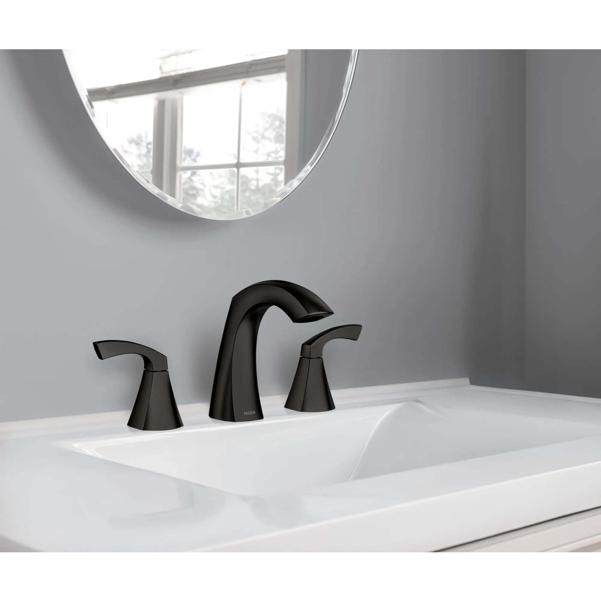 Lindor Two-Handle Widespread Bathroom Sink Faucet - Image 6