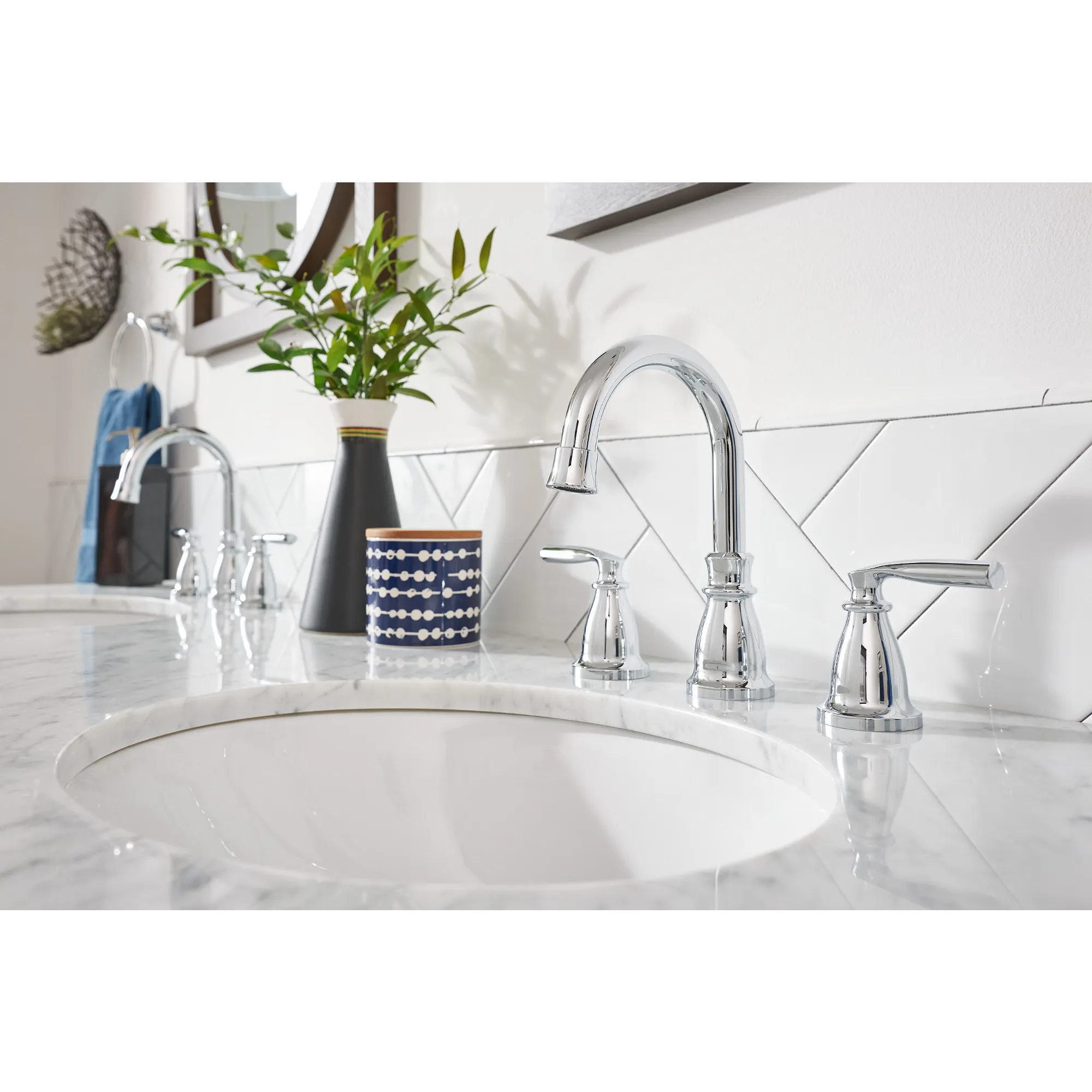 Hilliard Two-Handle Widespread Bathroom Sink Faucet - Image 6