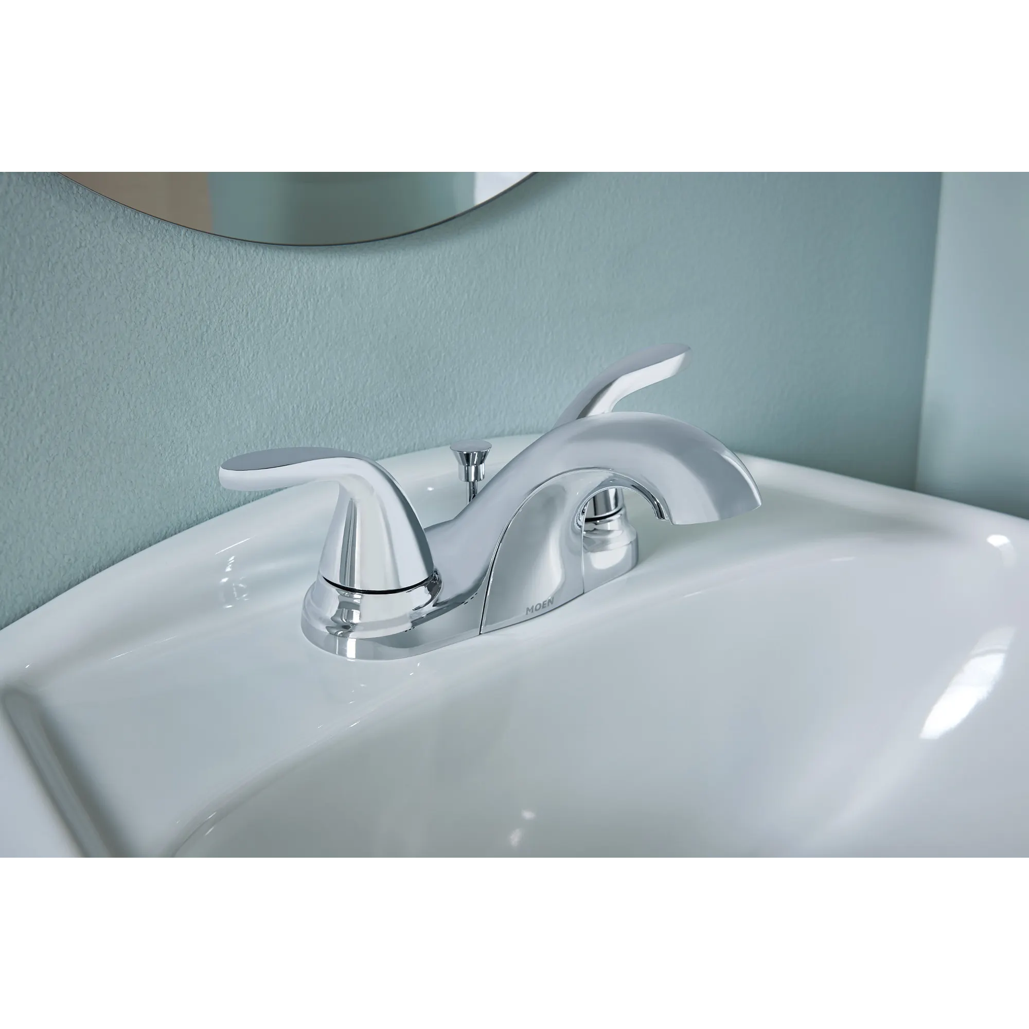 Adler Two-handle Centerset Bathroom Sink Faucet - Image 2