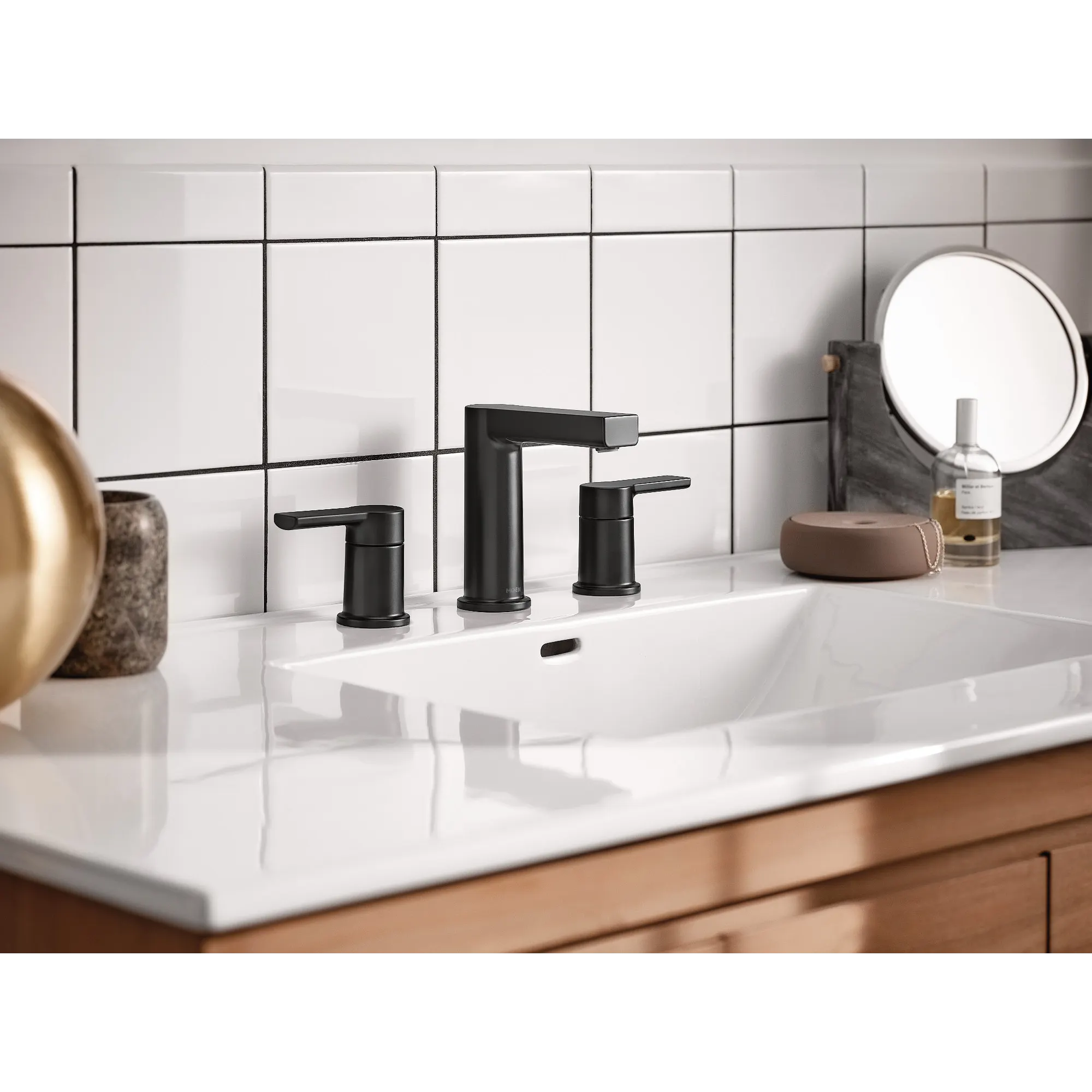 Rinza Two-Handle Widespread Bathroom Sink Faucet - Image 11