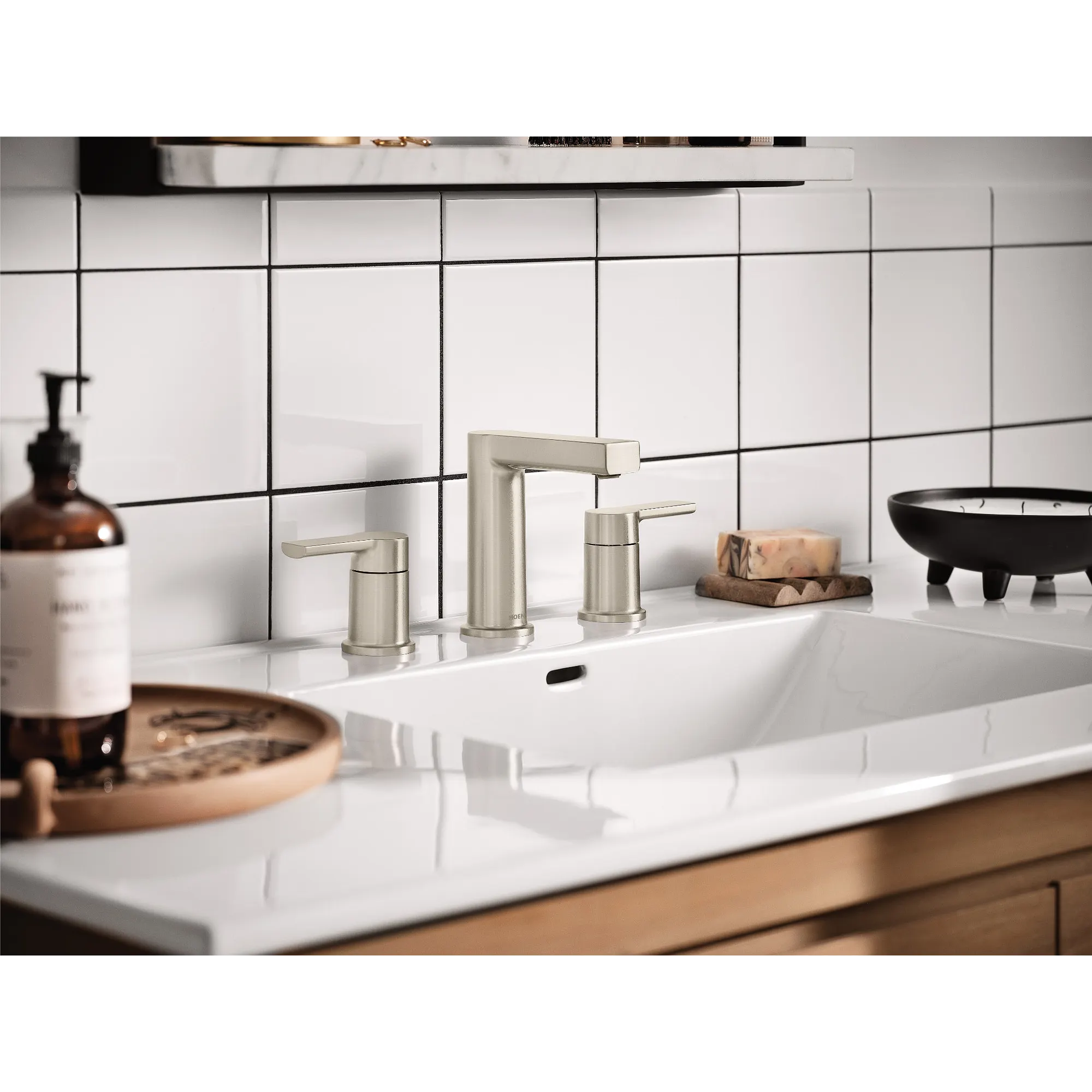 Rinza Two-Handle Widespread Bathroom Sink Faucet - Image 26