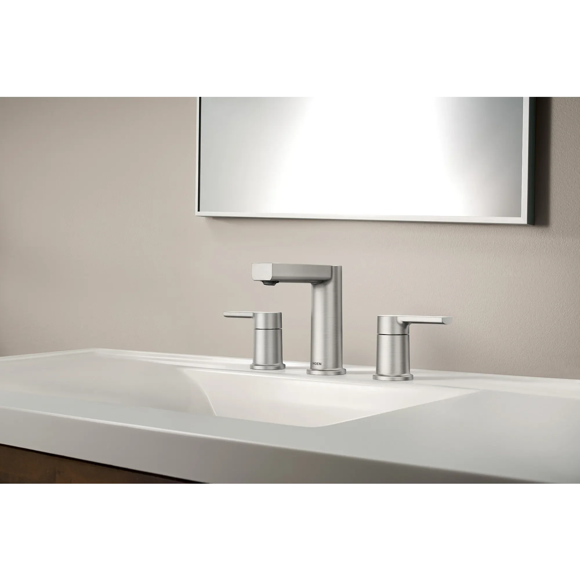 Rinza Two-Handle Widespread Bathroom Sink Faucet - Image 3