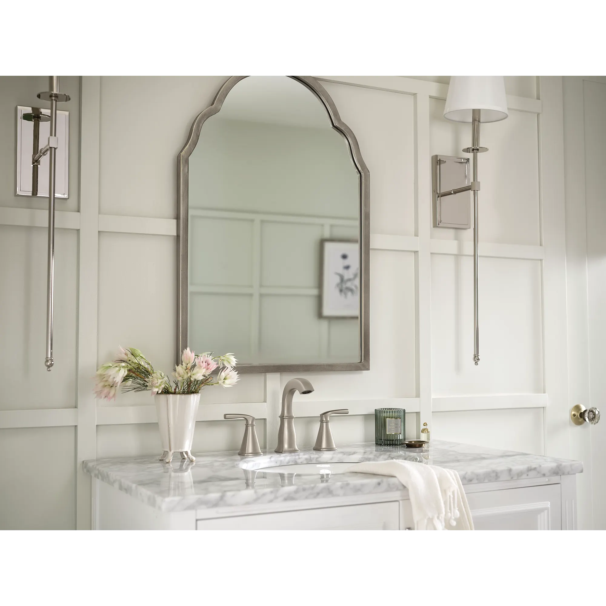 Finney Two-Handle High Arc Bathroom Faucet - Image 5