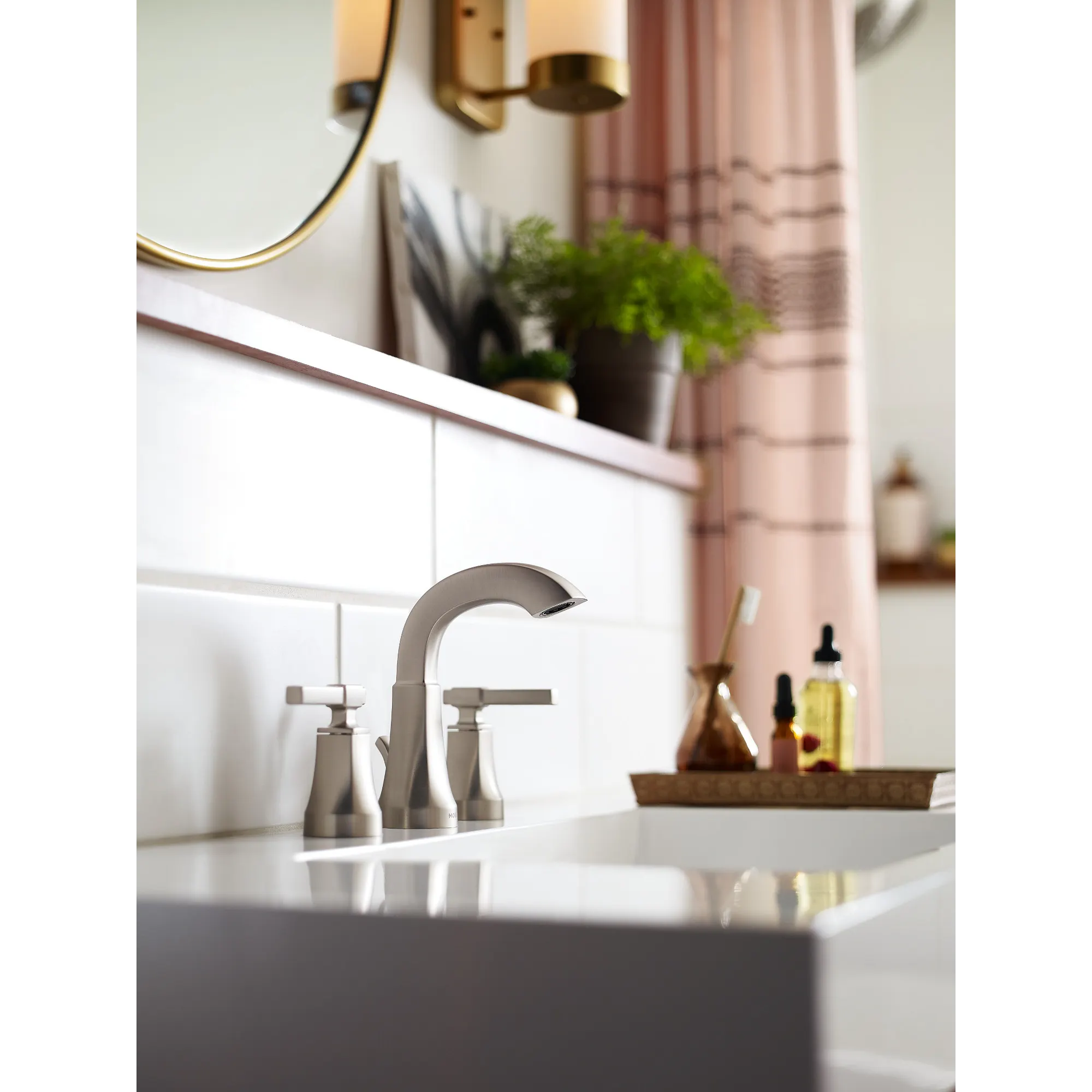 Ayda Two-Handle Widespread Bathroom Sink Faucet - Image 2