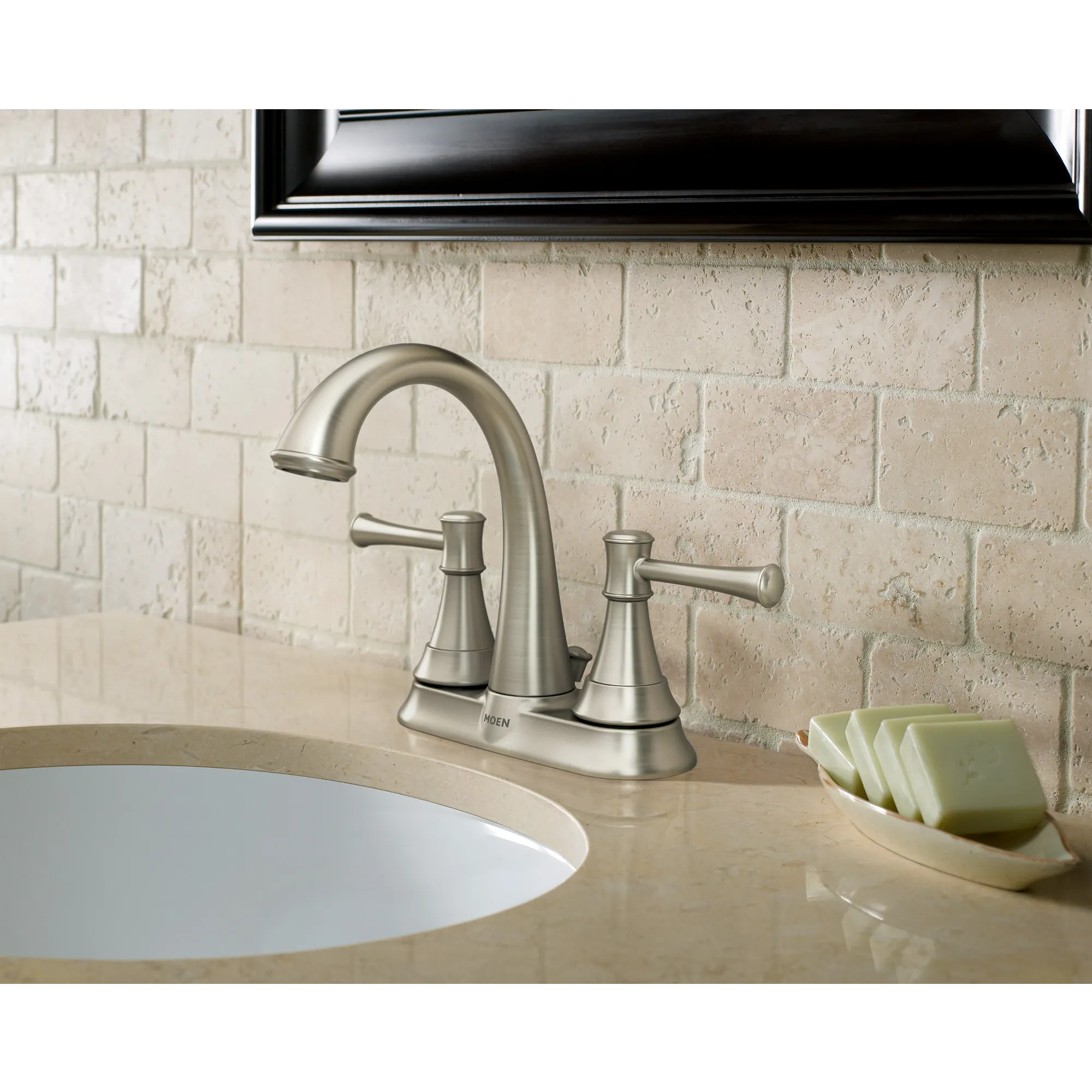 Ashville Chrome Two-Handle High Arc Bathroom Faucet - Image 8