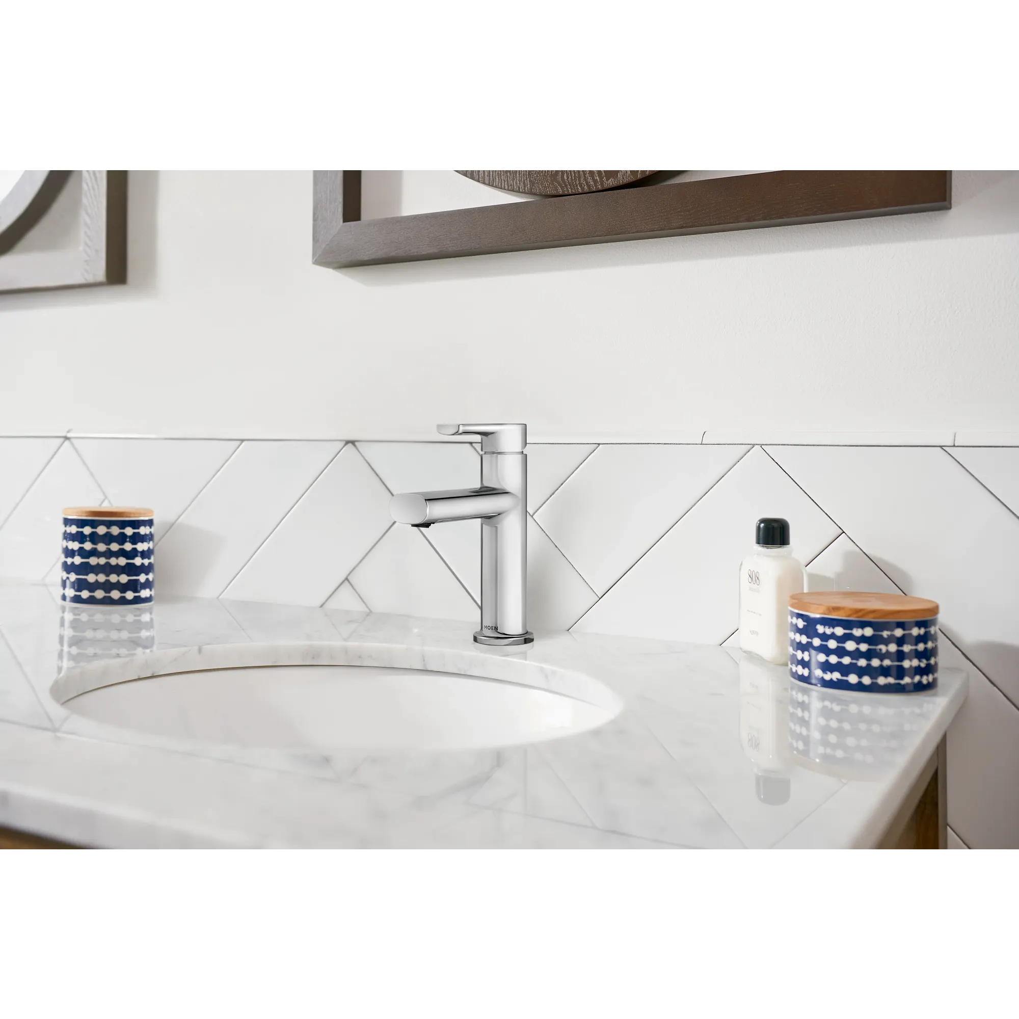 Meena One-handle Bathroom Sink Faucet - Image 4