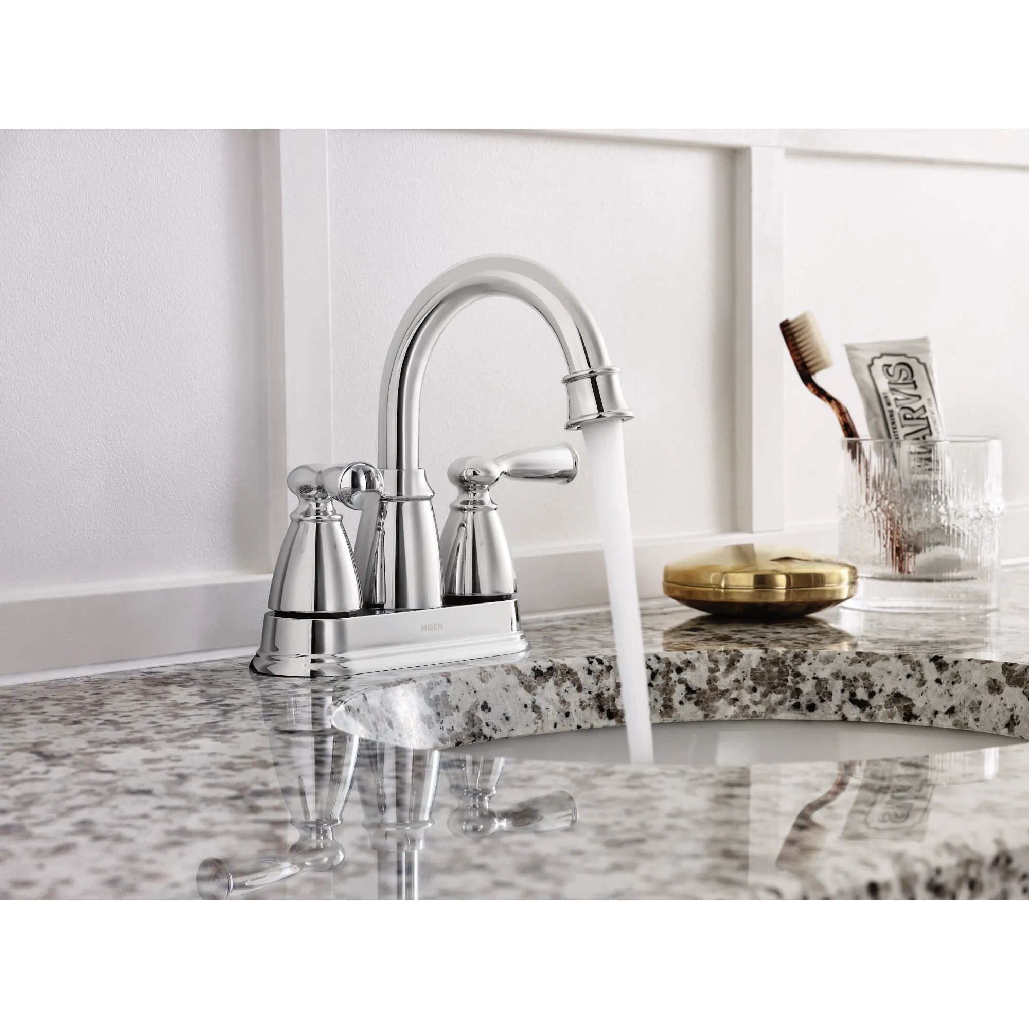 Banbury Two-handle Centerset Bathroom Sink Faucet - Image 5