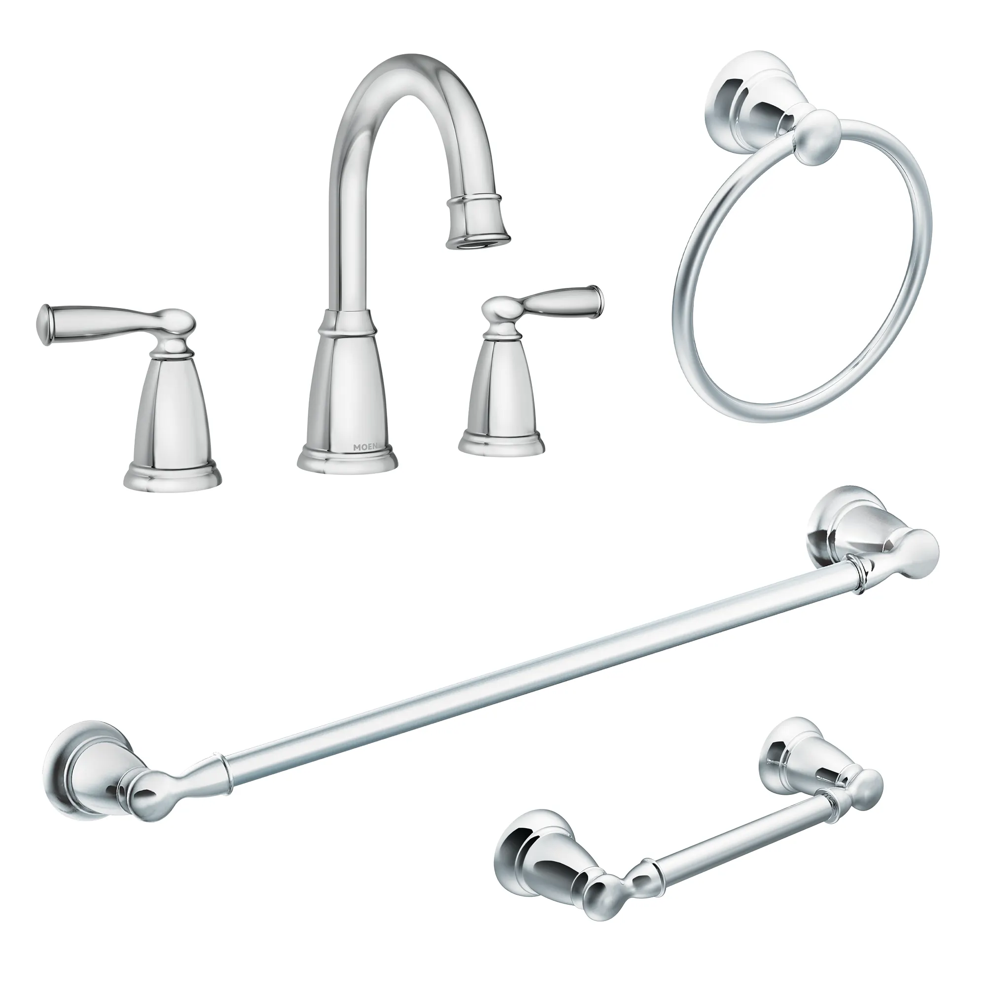 Banbury Two-Handle Widespread Bathroom Sink Faucet - Image 7
