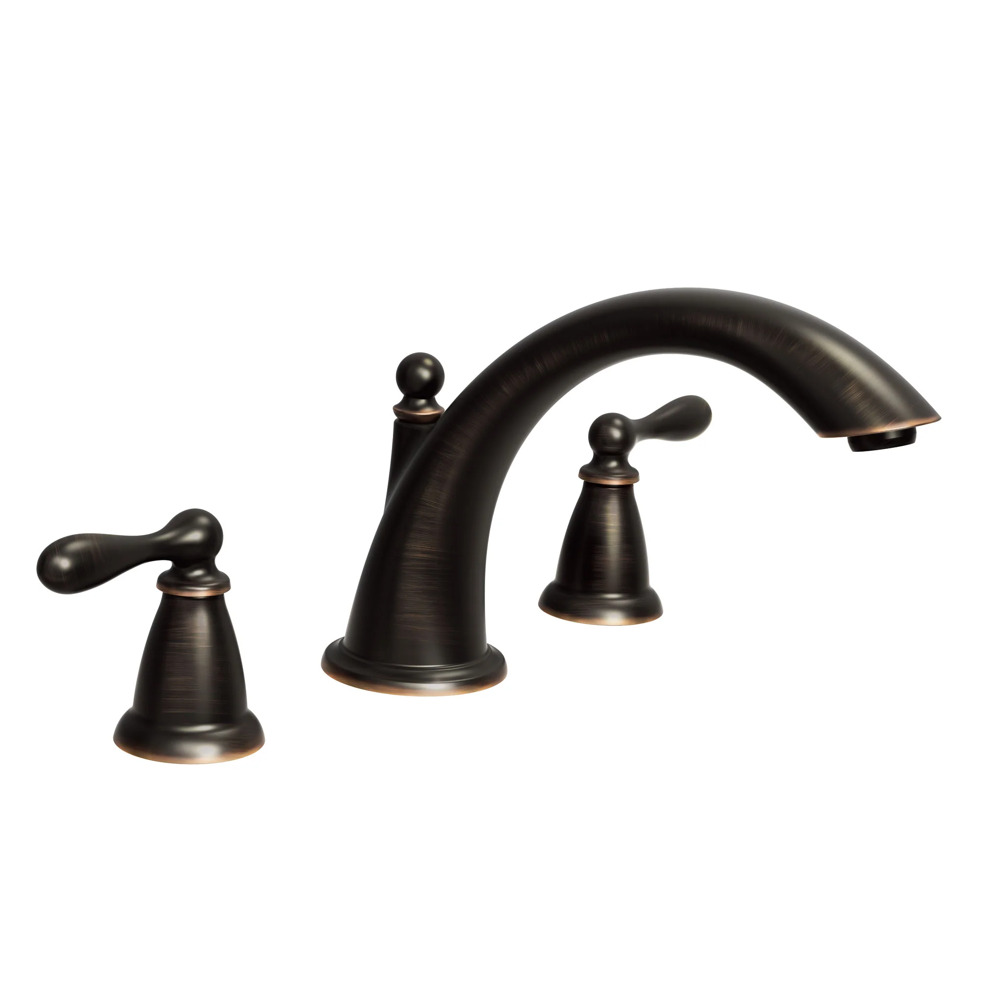 Caldwell Two-Handle High Arc Roman Tub Faucet - Image 6