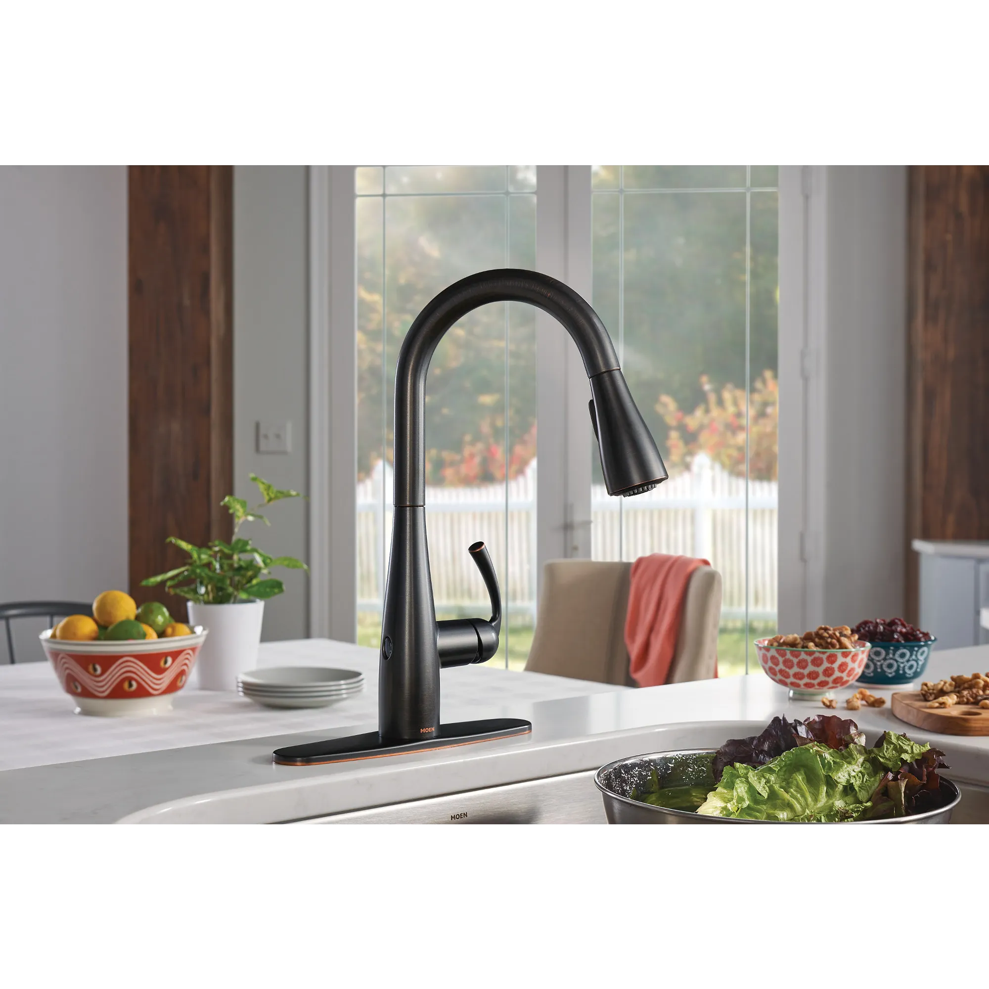Essie MotionSense Wave One-Handle Pulldown Touchless Kitchen Faucet - Image 26