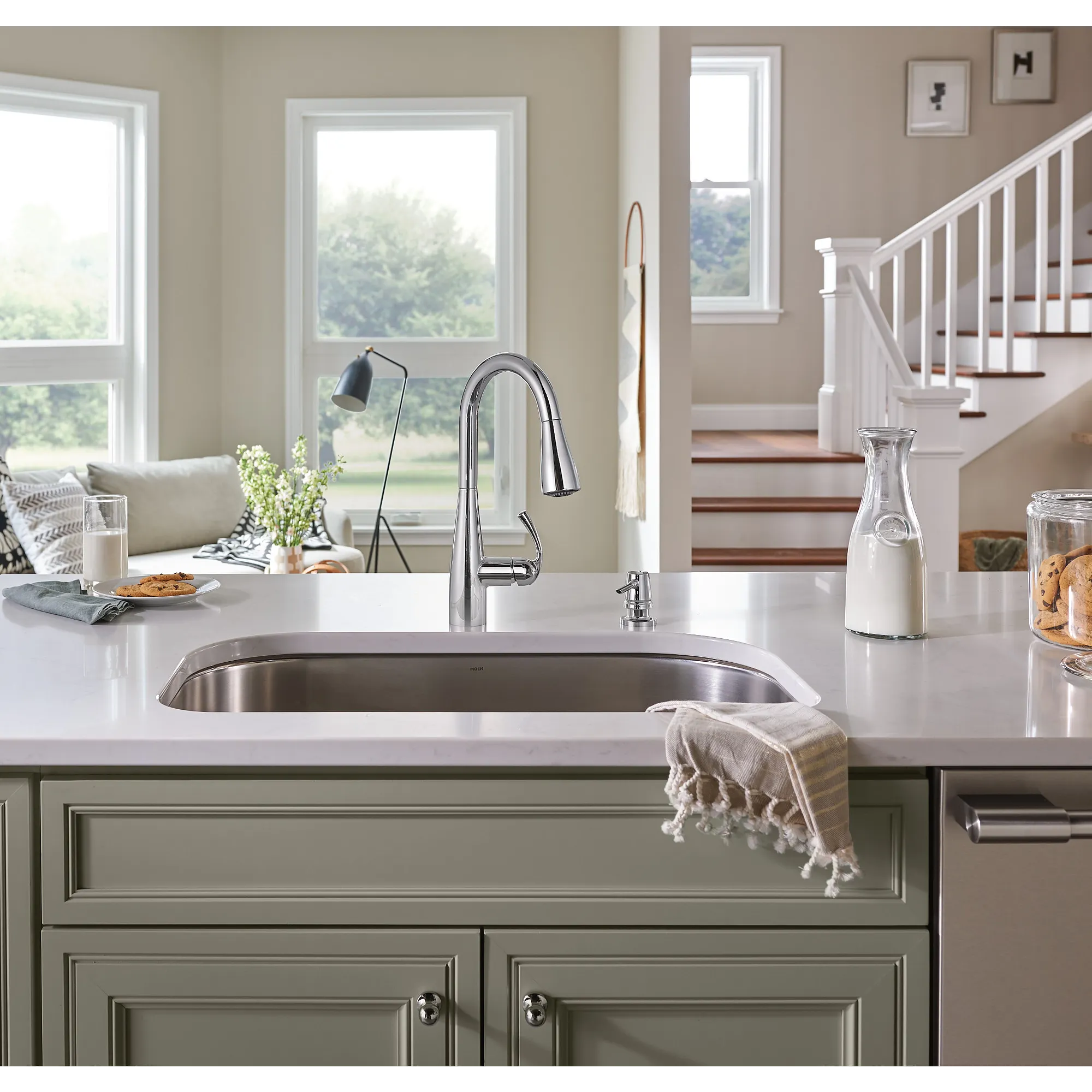 Essie One-Handle Pulldown Kitchen Faucet - Image 14