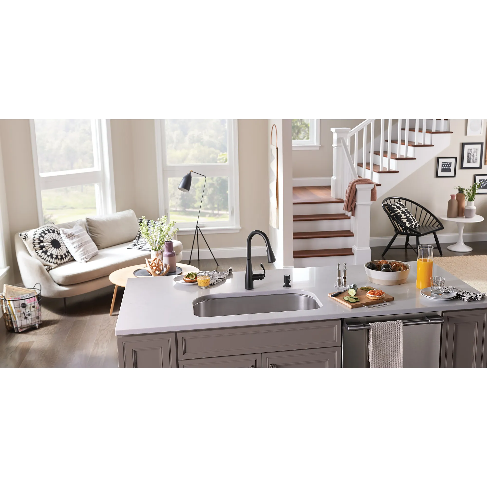Essie One-Handle Pulldown Kitchen Faucet - Image 17