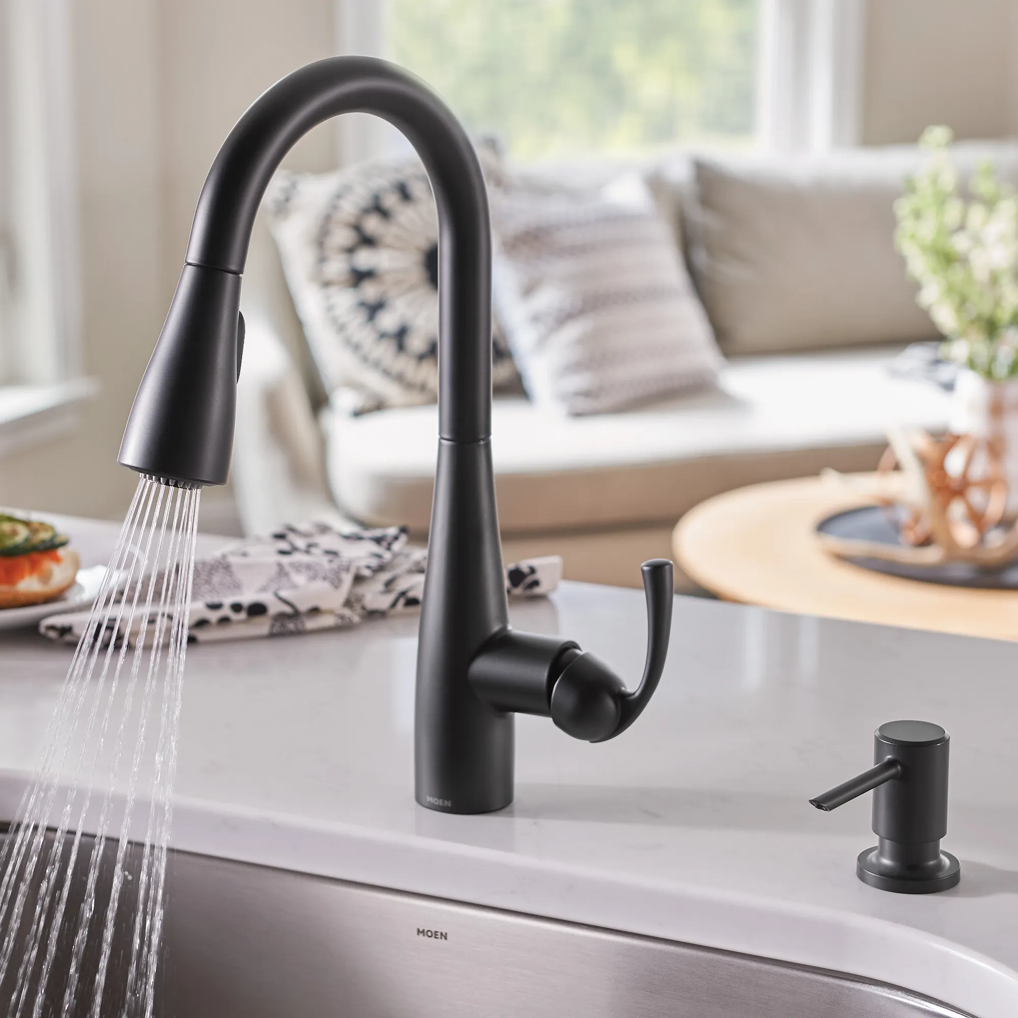Essie One-Handle Pulldown Kitchen Faucet - Image 19