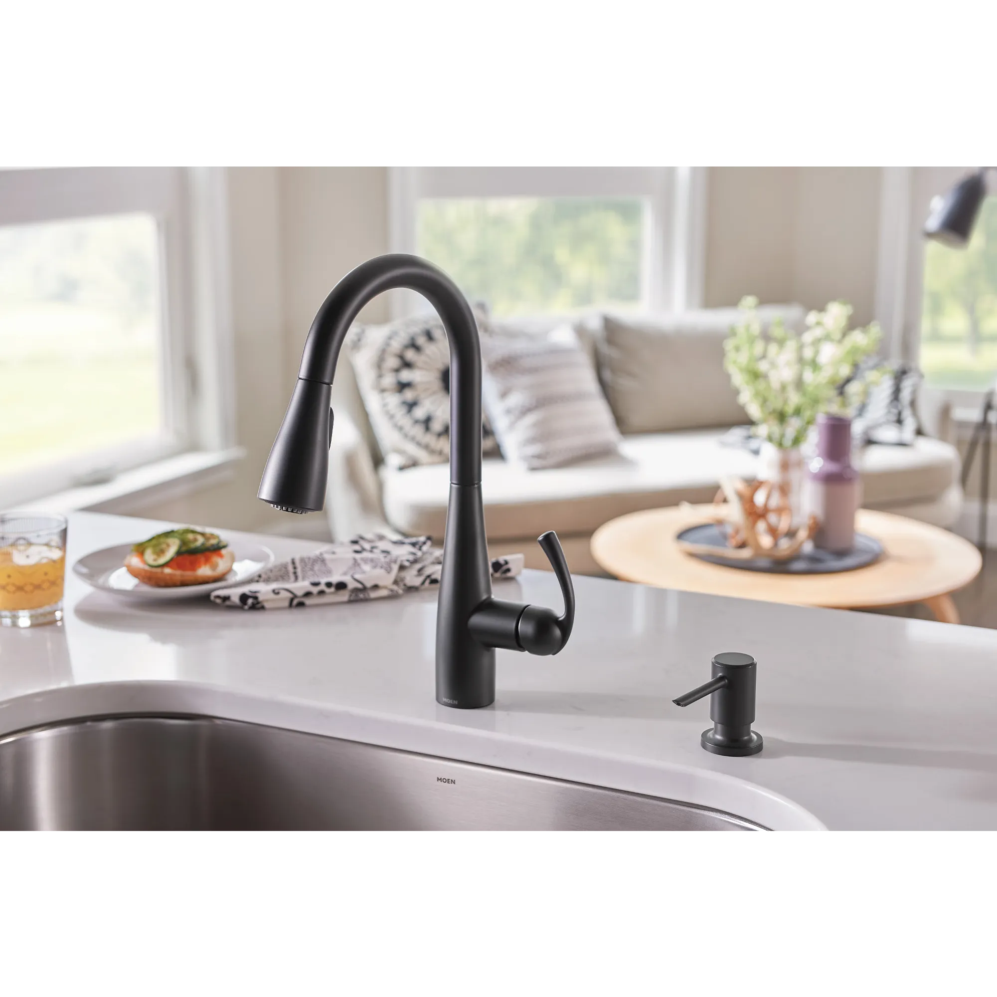 Essie One-Handle Pulldown Kitchen Faucet - Image 22