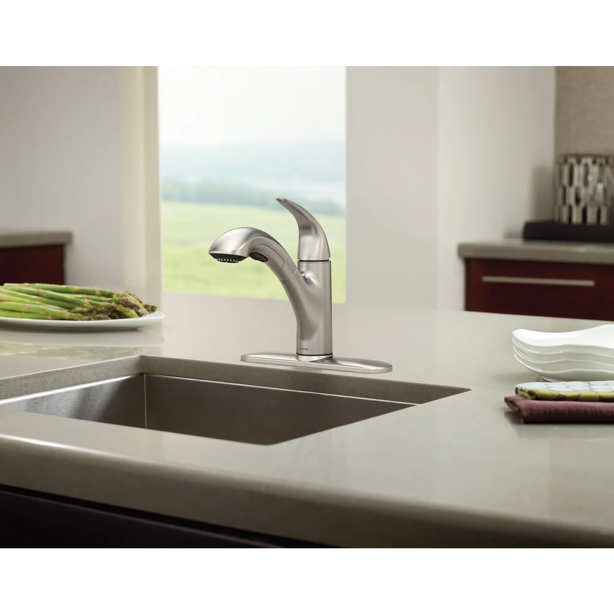 Medina One-Handle Pullout Kitchen Faucet - Image 34