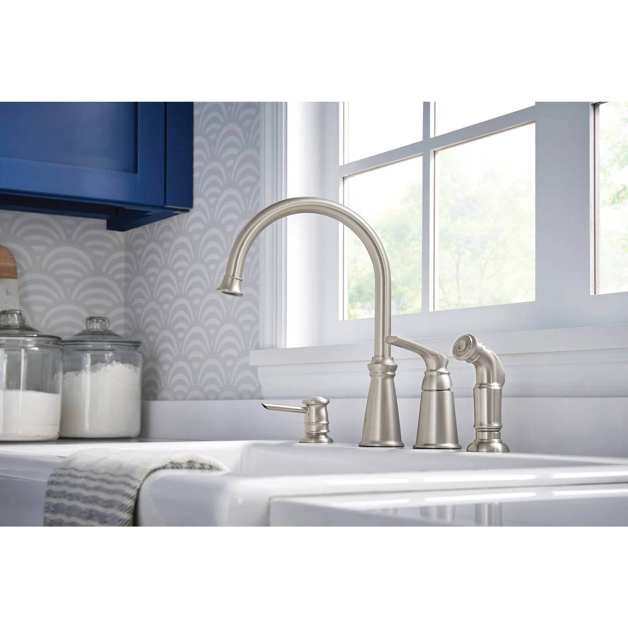 Whitmore One-handle High Arc Kitchen Faucet - Image 2