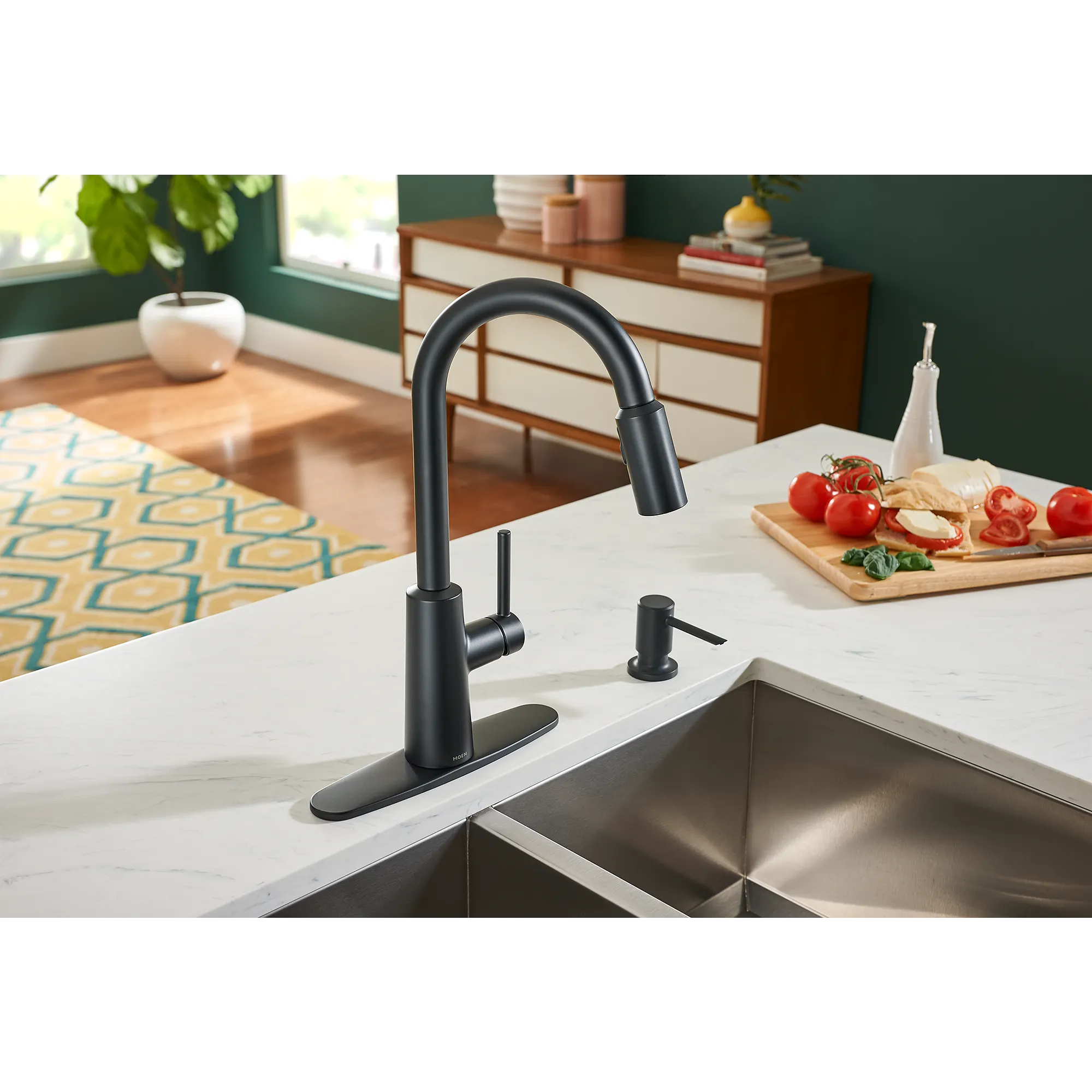Nori One-Handle High Arc Pulldown Kitchen Faucet - Image 13
