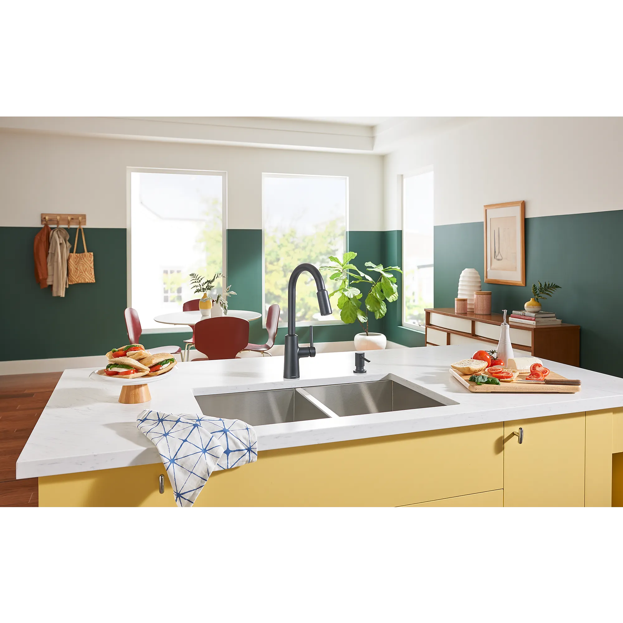 Nori One-Handle High Arc Pulldown Kitchen Faucet - Image 15