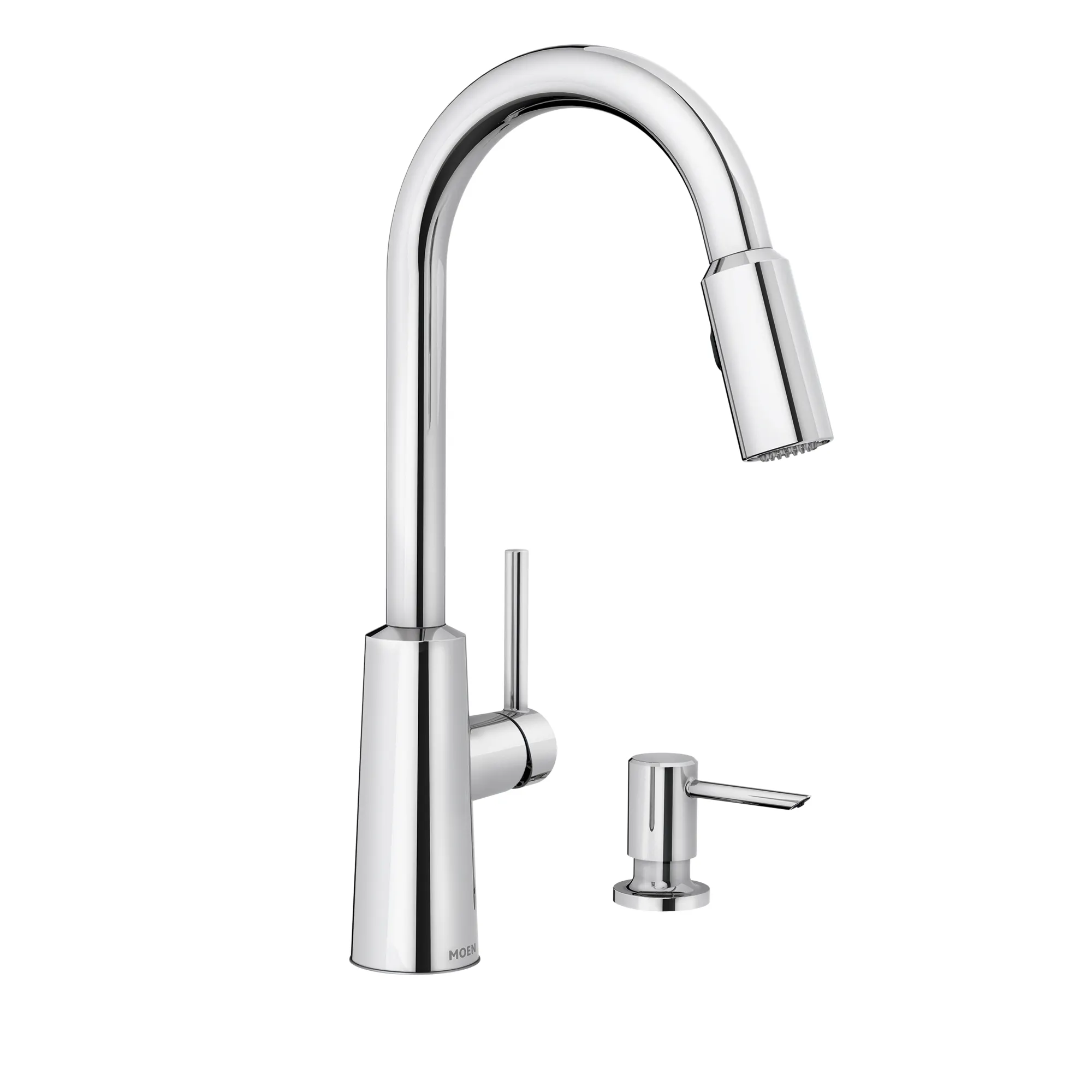 Nori One-Handle High Arc Pulldown Kitchen Faucet - Image 2