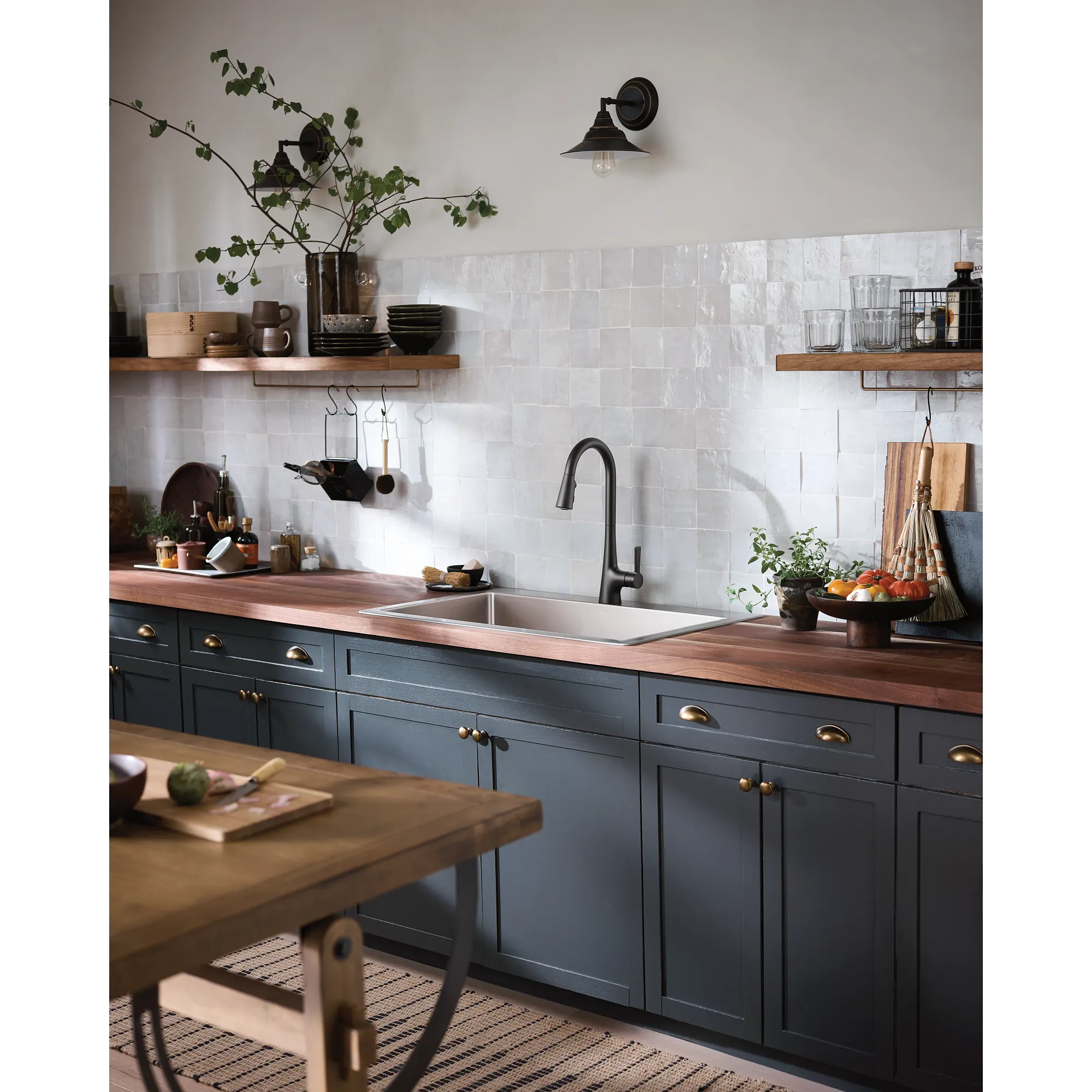 Mikah One-Handle High Arc Pulldown Kitchen Faucet - Image 10