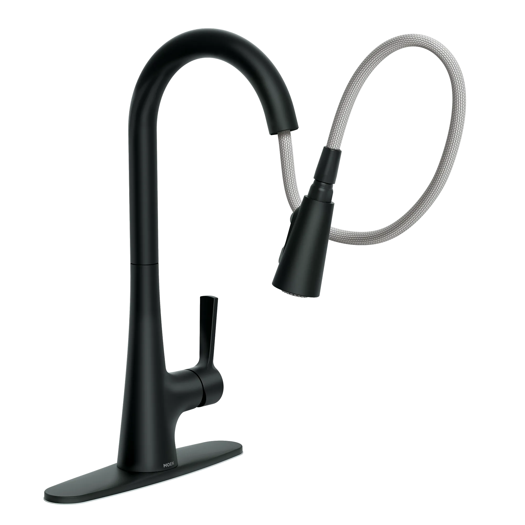 Mikah One-Handle High Arc Pulldown Kitchen Faucet - Image 12